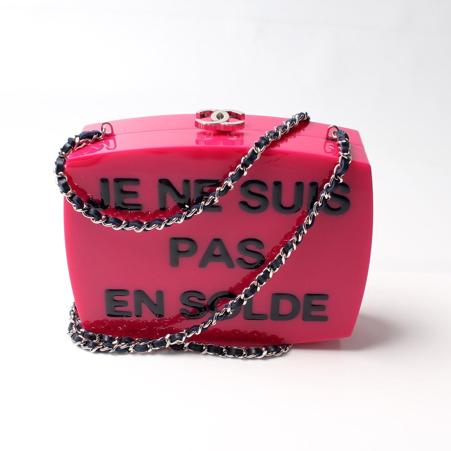 Chanel Plexiglass Evening Streets Clutch Bag