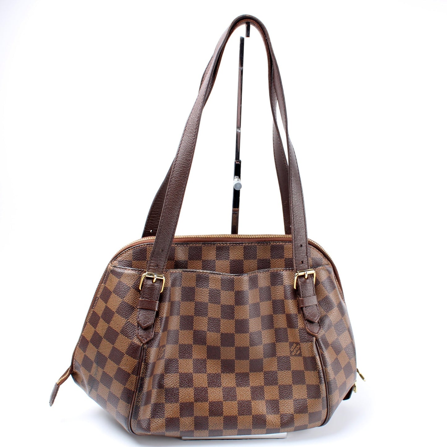 Louis Vuitton Belem MM Ebene Damier Handbag Ebene 1