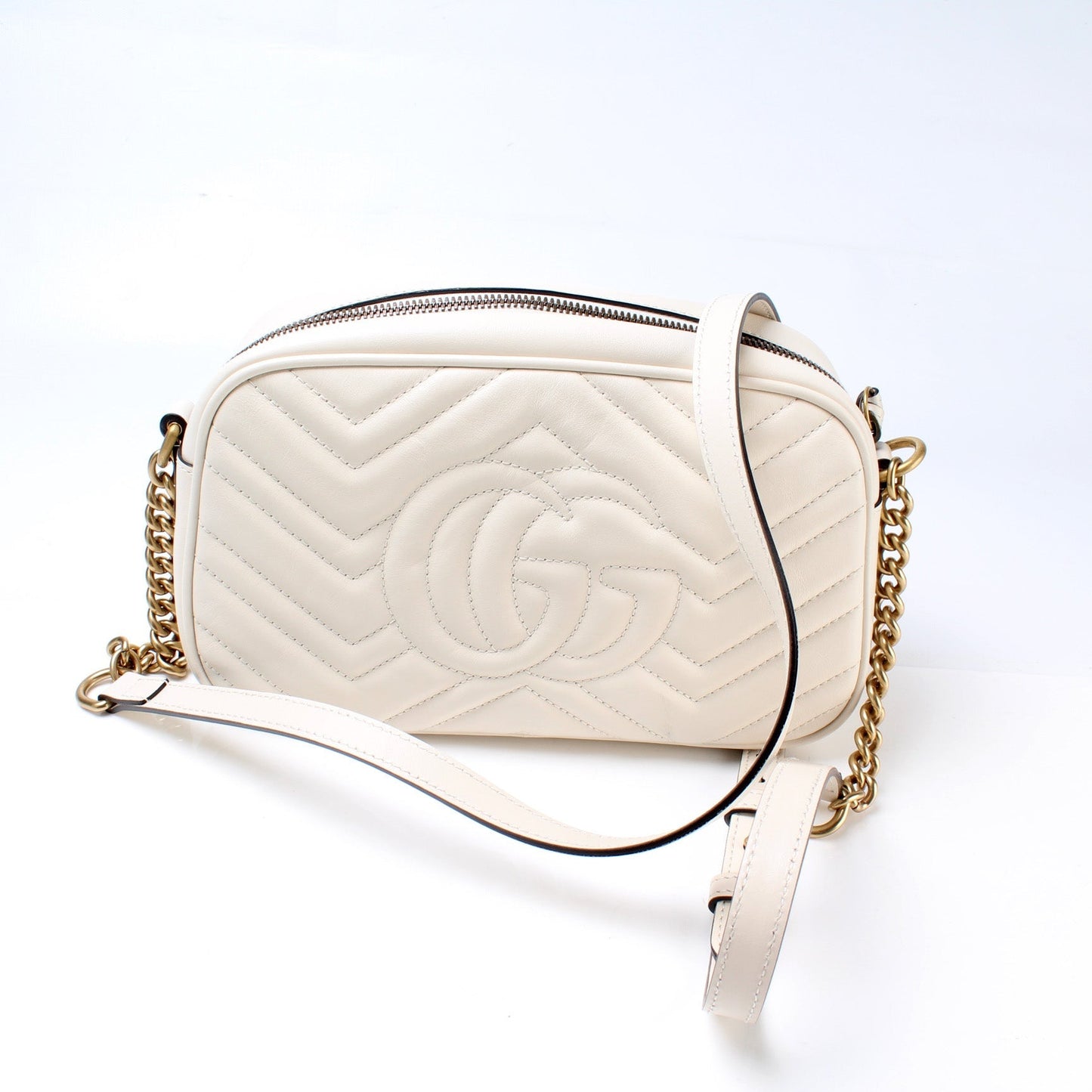 Gucci Marmont Camera Leather Small Crossbody Bag Bag 18