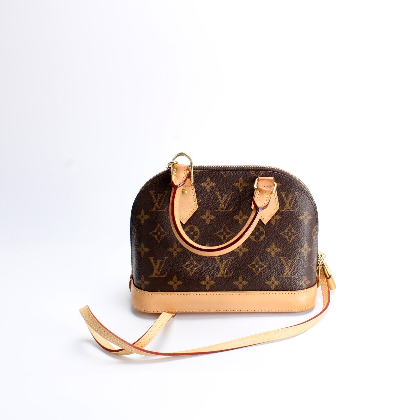 Louis Vuitton Alma BB Monogram Handbag Monogram 3