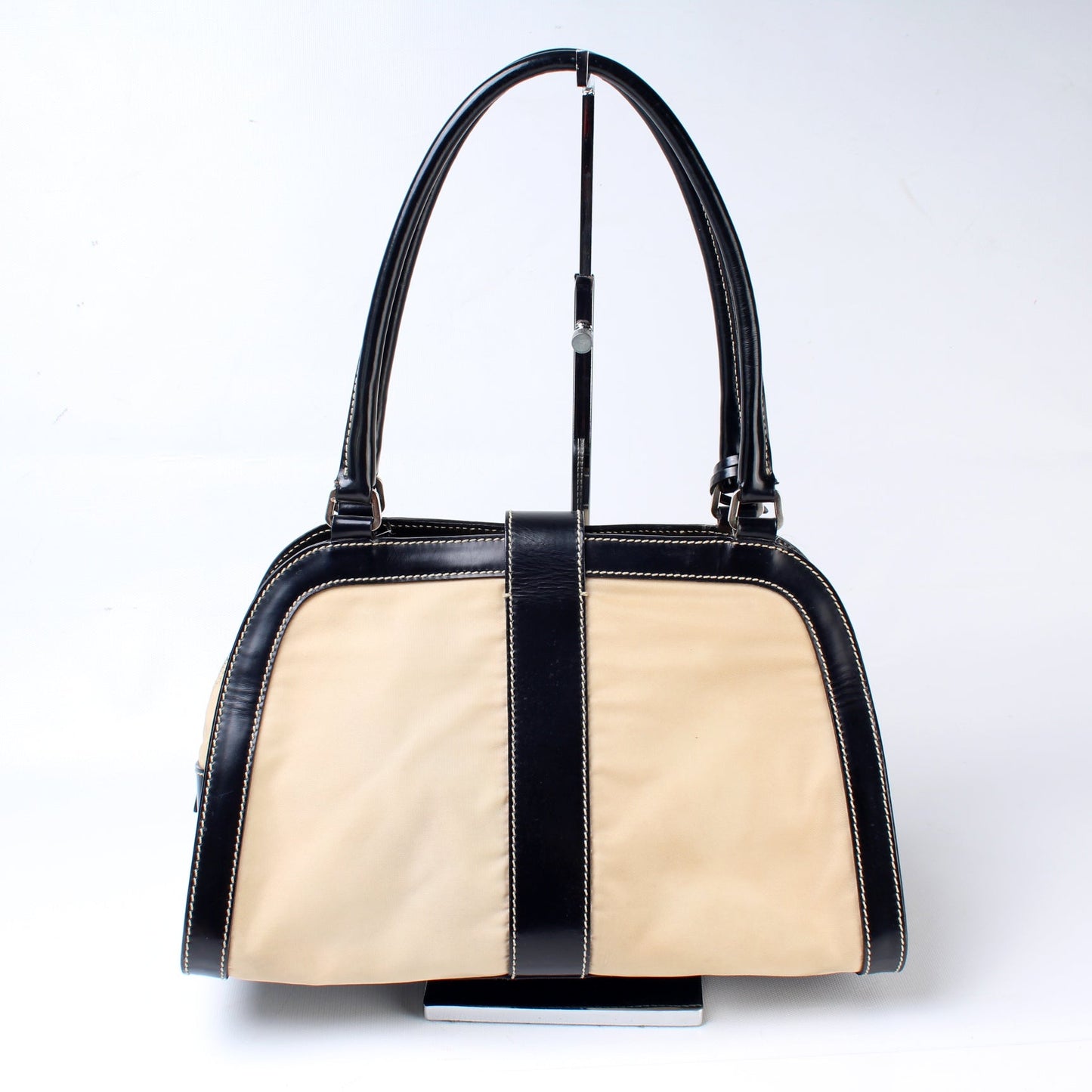Prada Top Handle Shoulder Bag Nylon