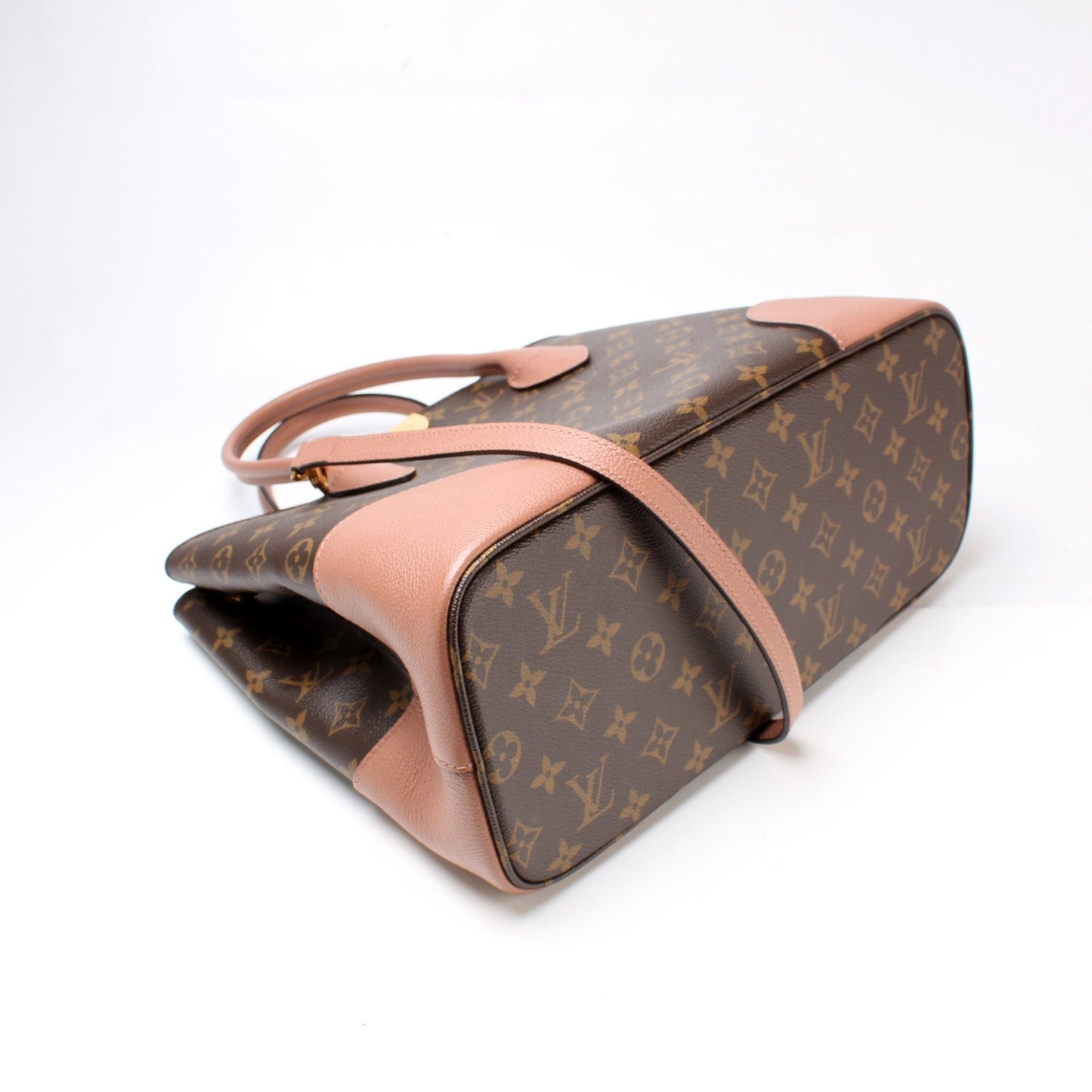 Louis Vuitton Flandrin Monogram Leather Handbag Leather 5