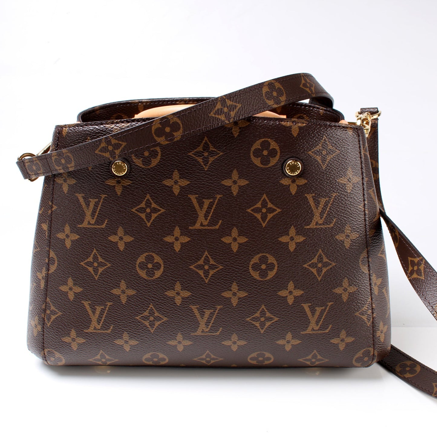 Louis Vuitton Montaigne BB Monogram Handbag Monogram 15