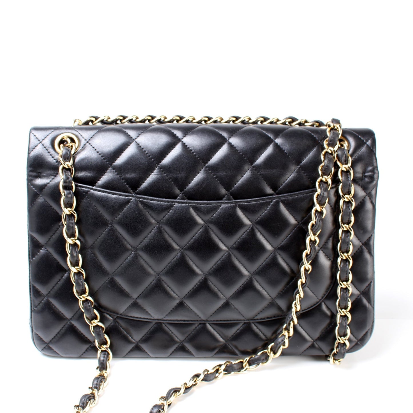Chanel Classic Flap Jumbo Lambskin 15M Handbag
