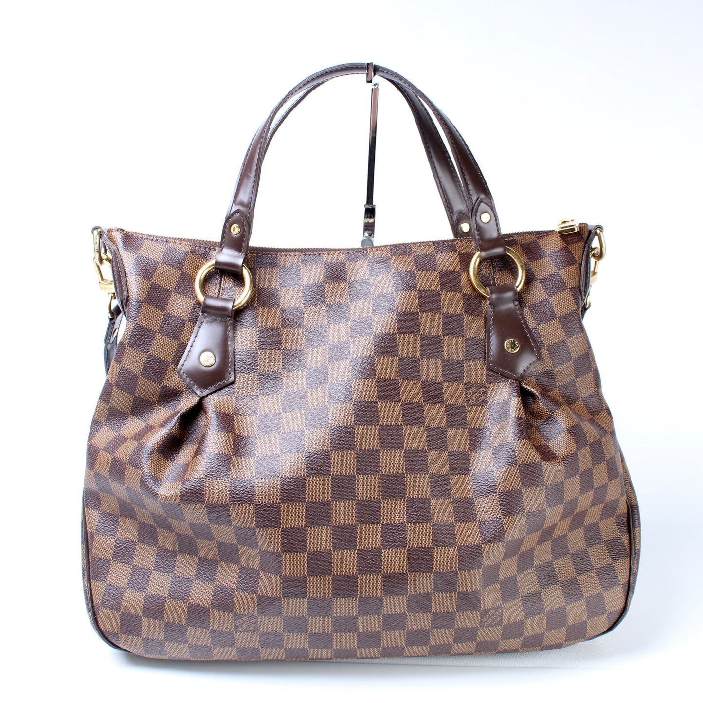 Louis Vuitton Evora MM Ebene Damier Handbag Ebene 9