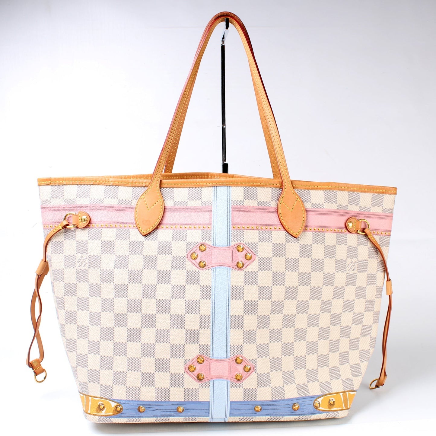 Louis Vuitton Neverfull MM Summer Trunks Tote Bag