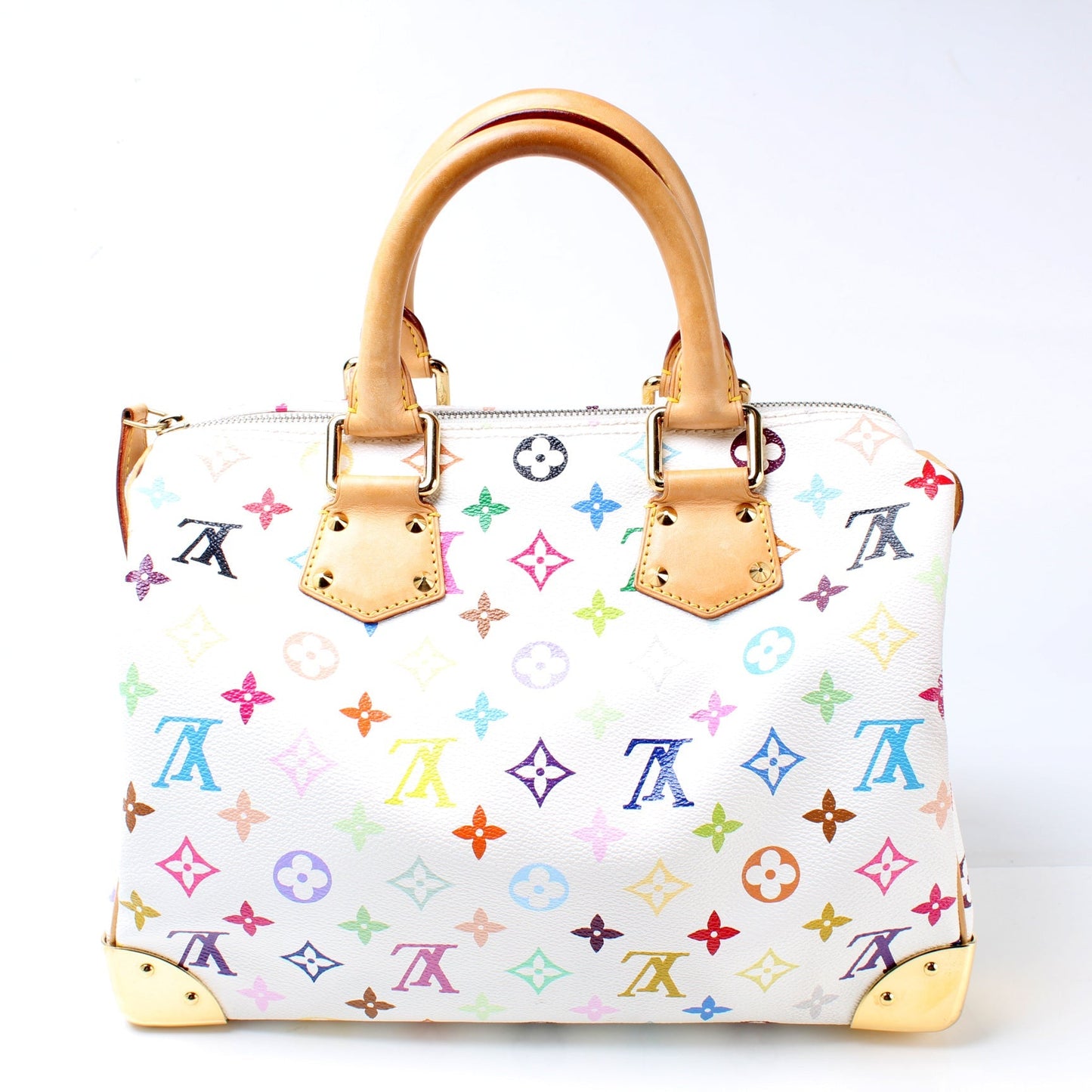 Louis Vuitton Speedy 30 Monogram Multicolor Handbag Monogram 5