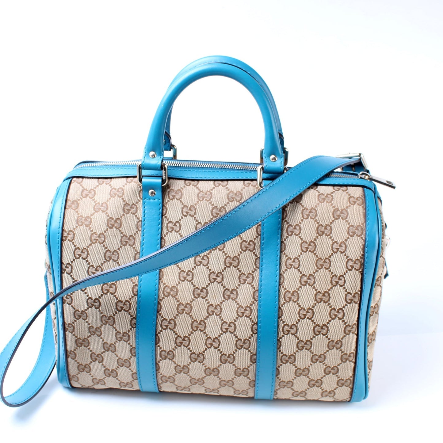 Gucci Boston Canvas Travel Bag Canvas 8