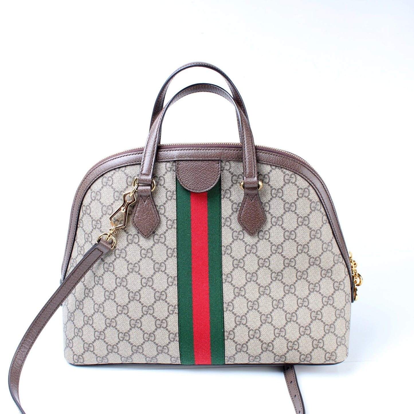 Gucci Ophidia Medium Top Handle Travel Bag