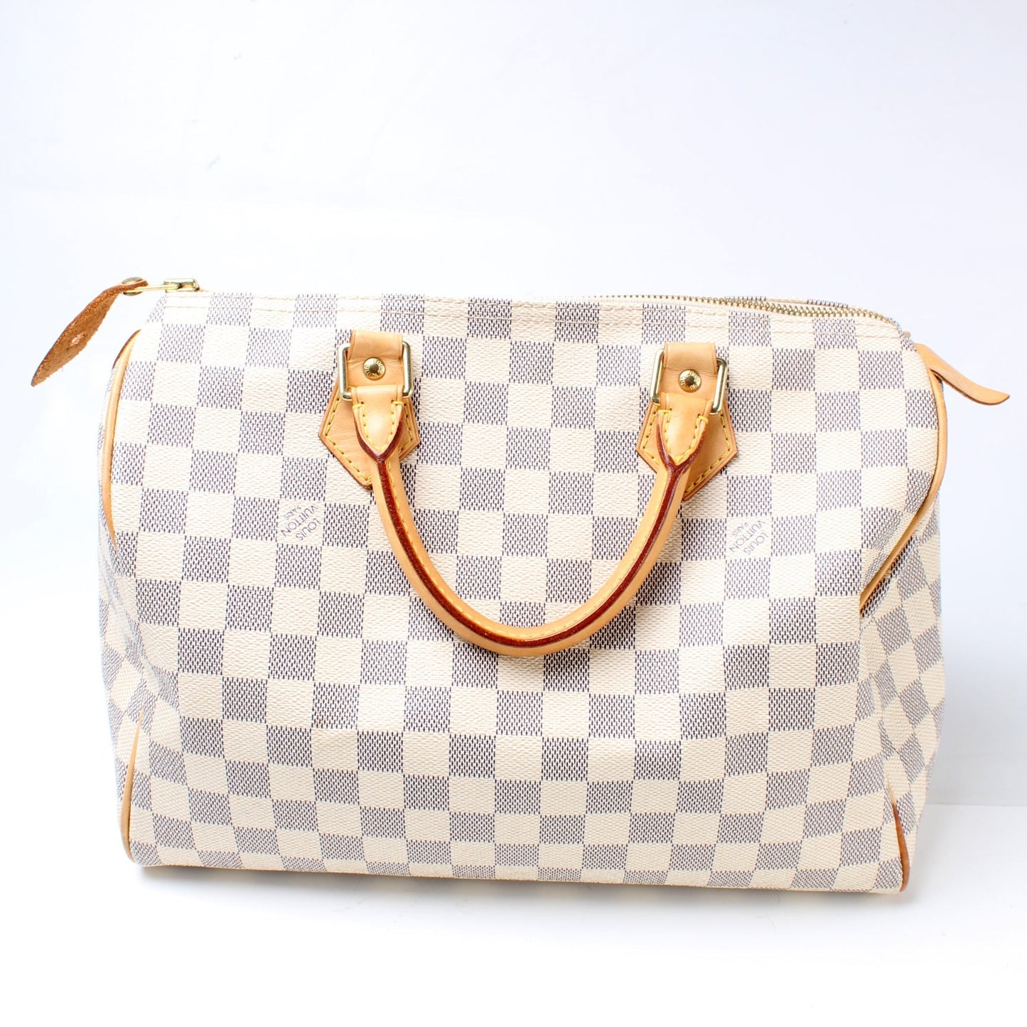 Louis Vuitton Speedy 30 Azur Damier Handbag Azur 33