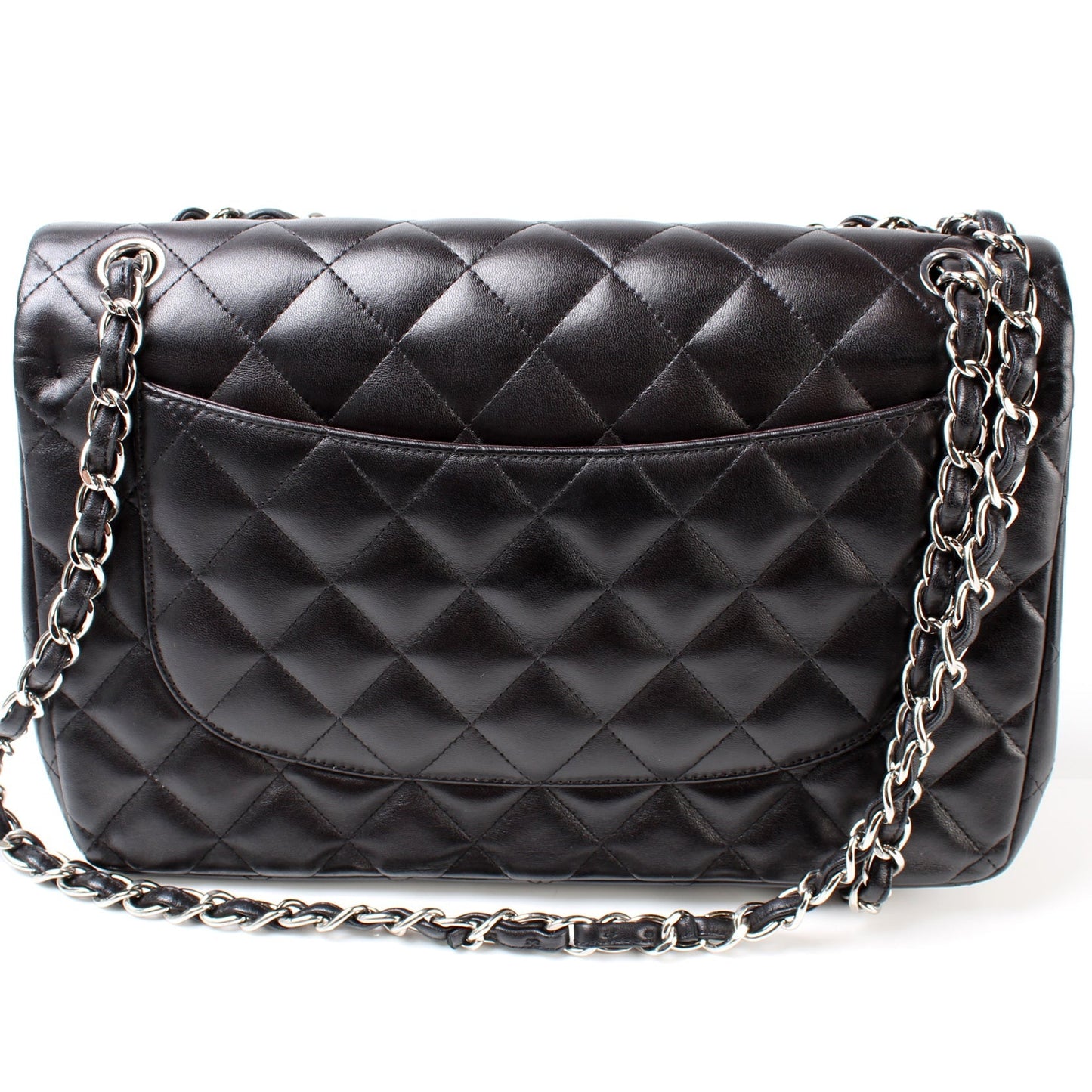 Chanel Classic Flap Jumbo Lambskin 17-20M Handbag