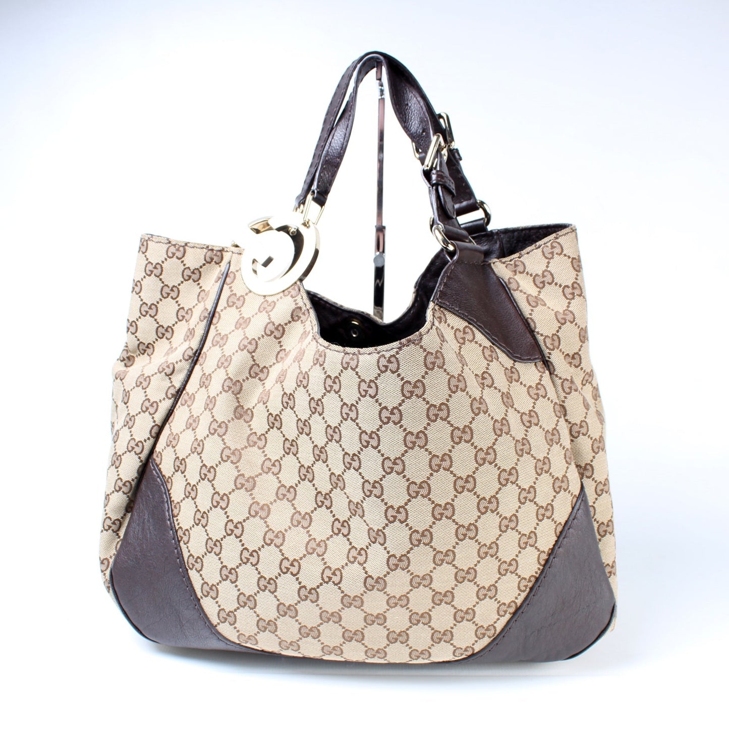 Gucci Charlotte GG Canvas Shoulder Bag