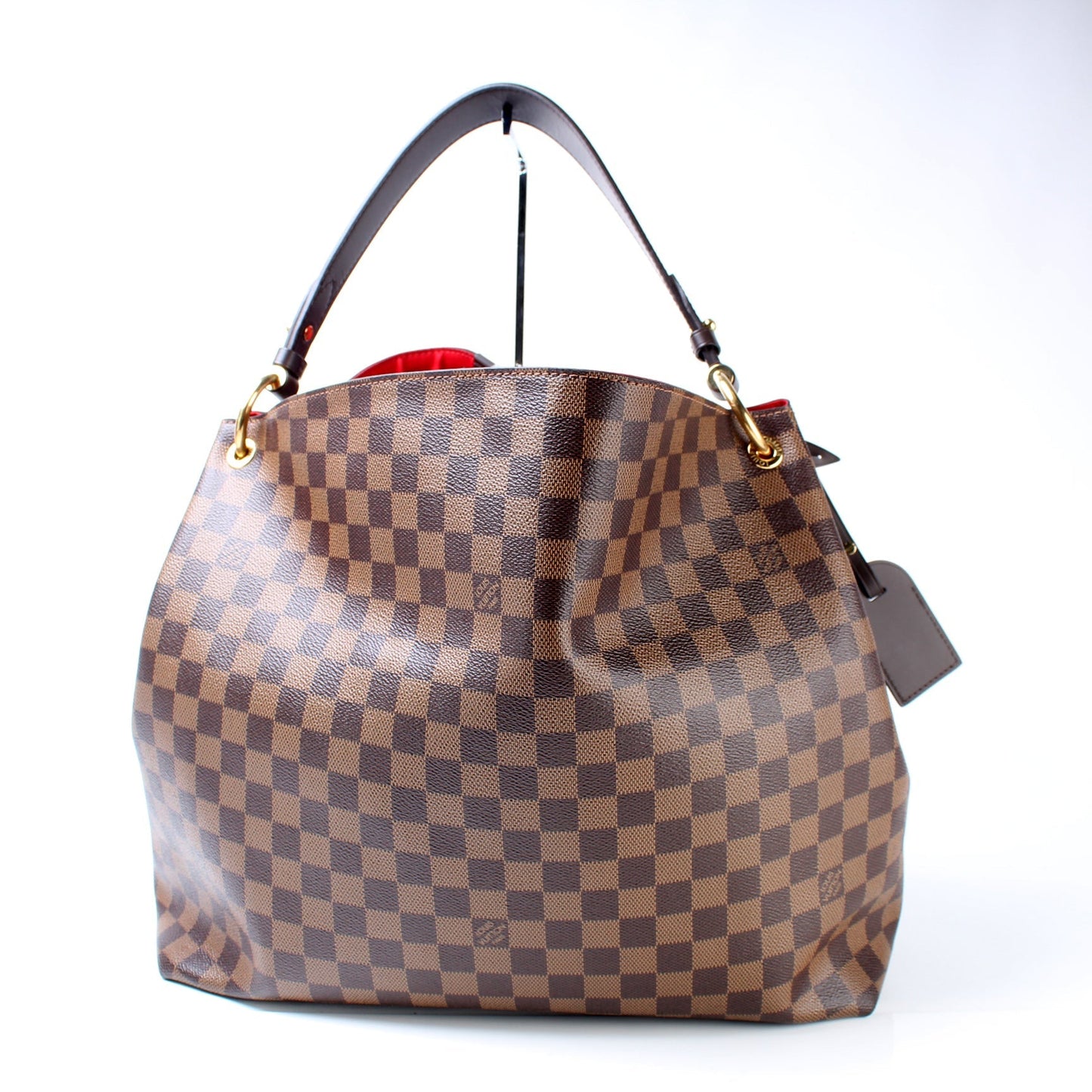 Louis Vuitton Graceful MM Ebene Damier Handbag Ebene 16