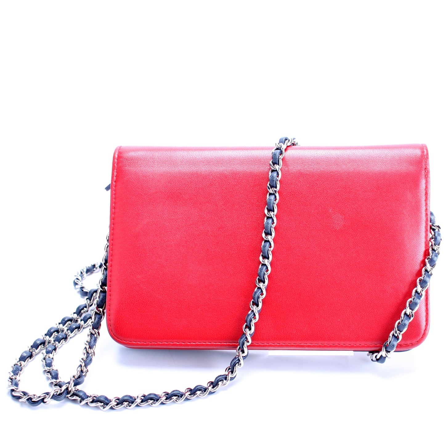 Chanel CC WOC Bicolor Calfskin 22M Clutch Bag