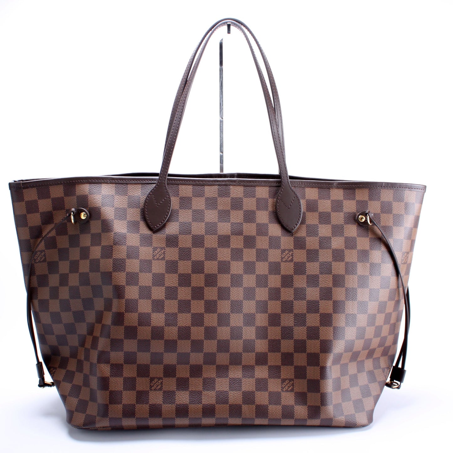 Louis Vuitton Neverfull w GM Ebene Damier Wallet Case