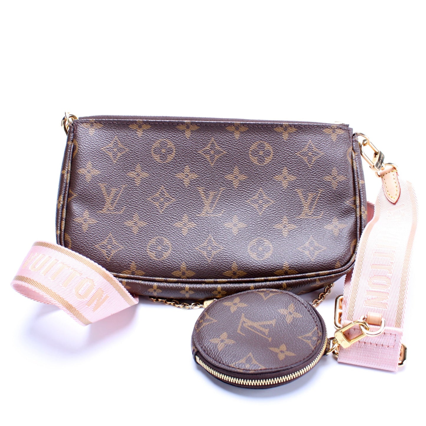 Louis Vuitton Multi Pochette Monogram Clutch Bag Monogram 7