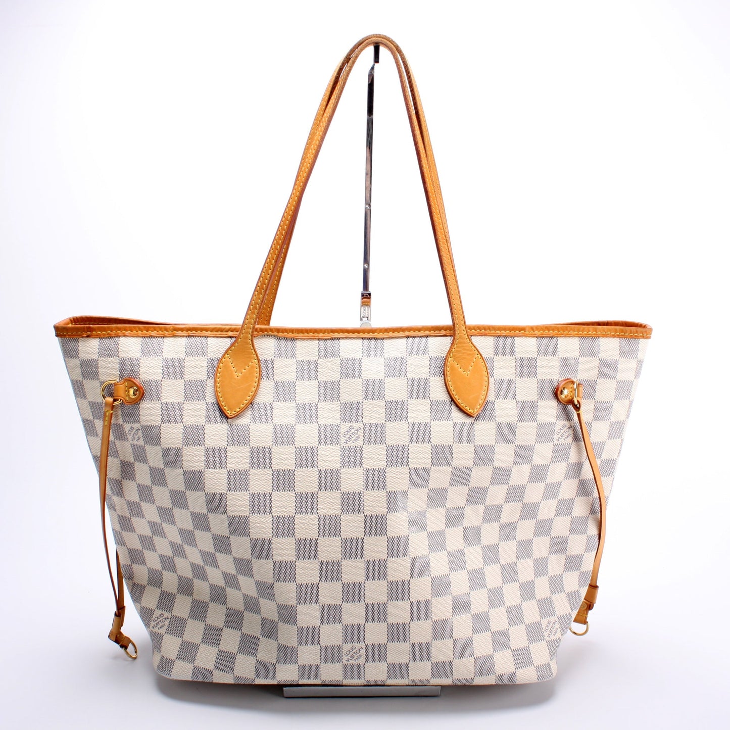 Louis Vuitton Neverfull MM Azur Damier Tote Bag Azur 80