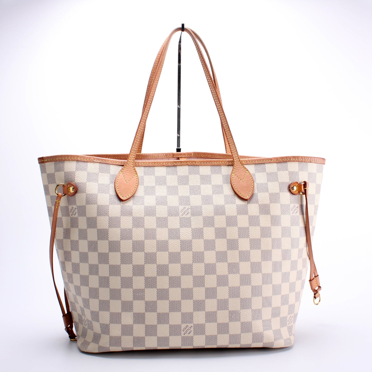 Louis Vuitton Neverfull MM Azur Damier Tote Bag Azur 92