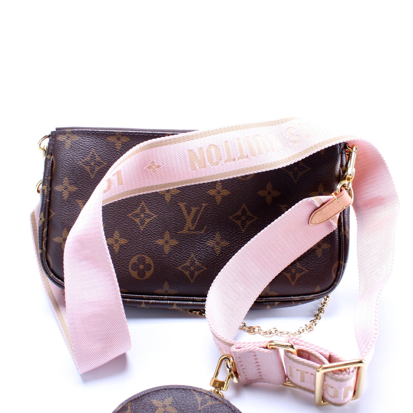 Louis Vuitton Multi Pochette Monogram Clutch Bag Monogram 9