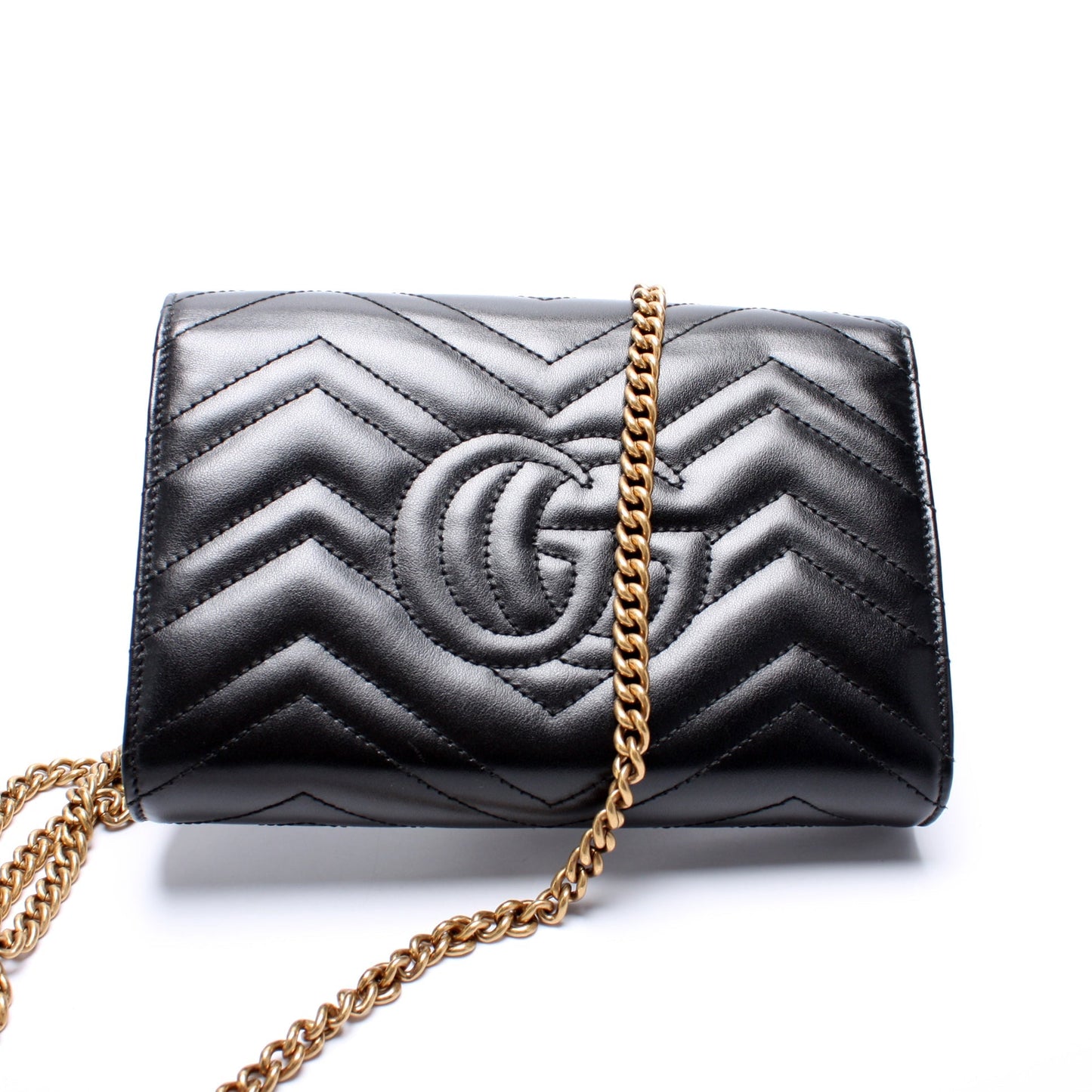 Gucci Marmont Chain Wallet Case Wallet 5