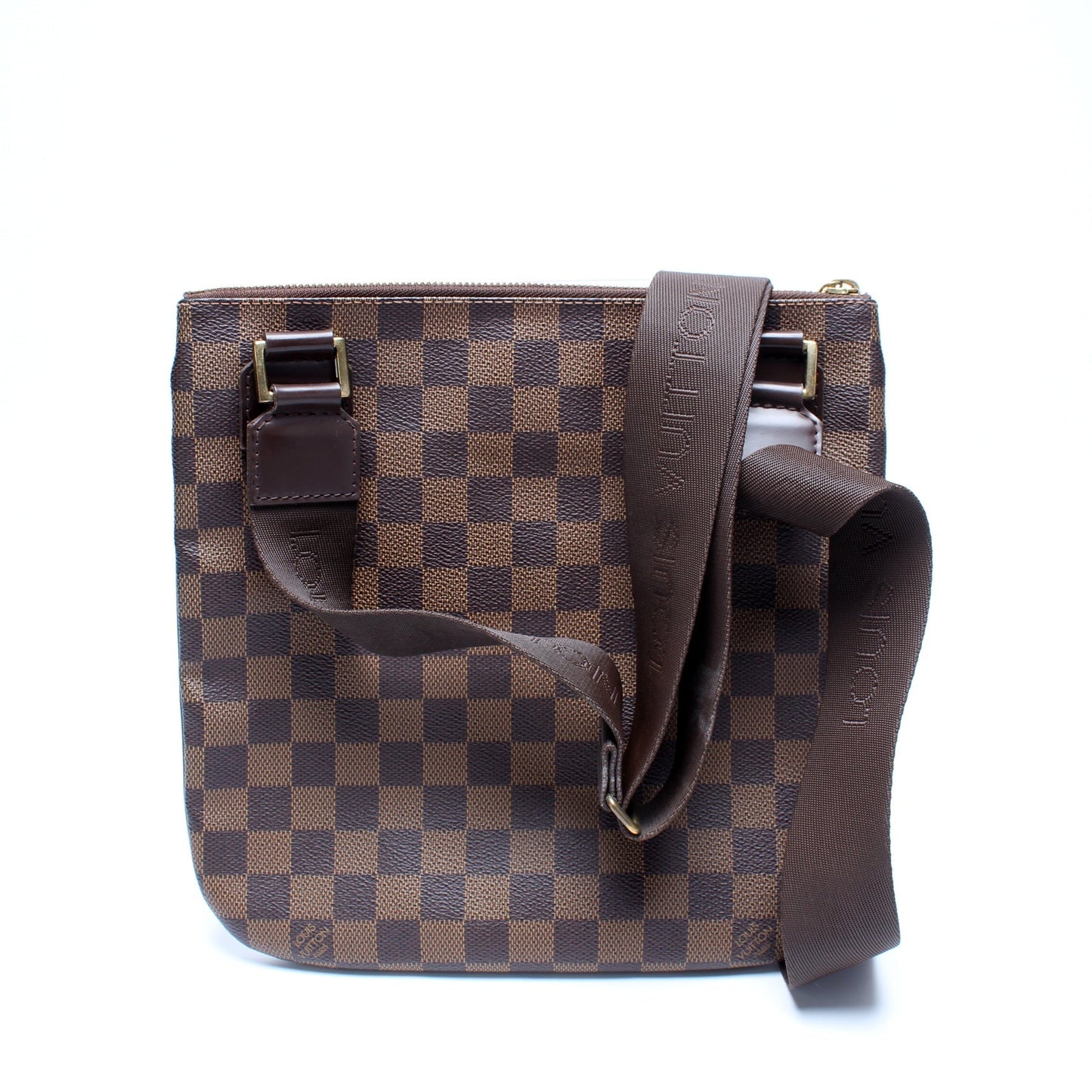 Louis Vuitton Pochette Bosphore Ebene Damier Clutch Bag Ebene 16
