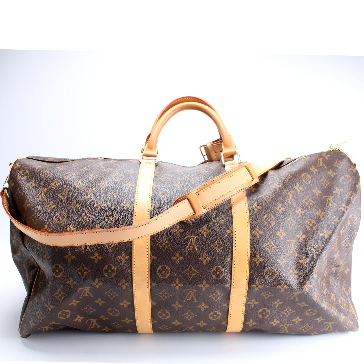 Louis Vuitton Keepall 60 Monogram Travel Bag Monogram 9