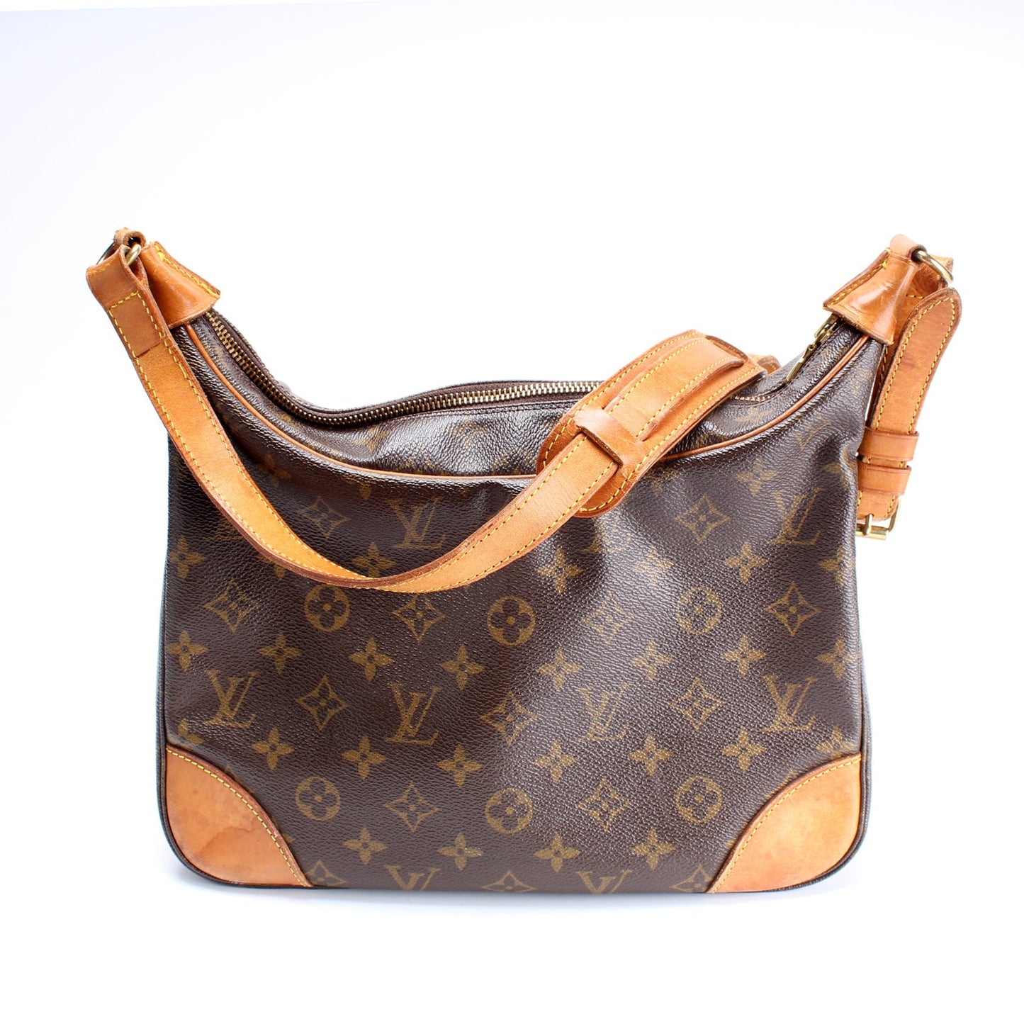 Louis Vuitton Bologne 30 12IN Monogram Handbag