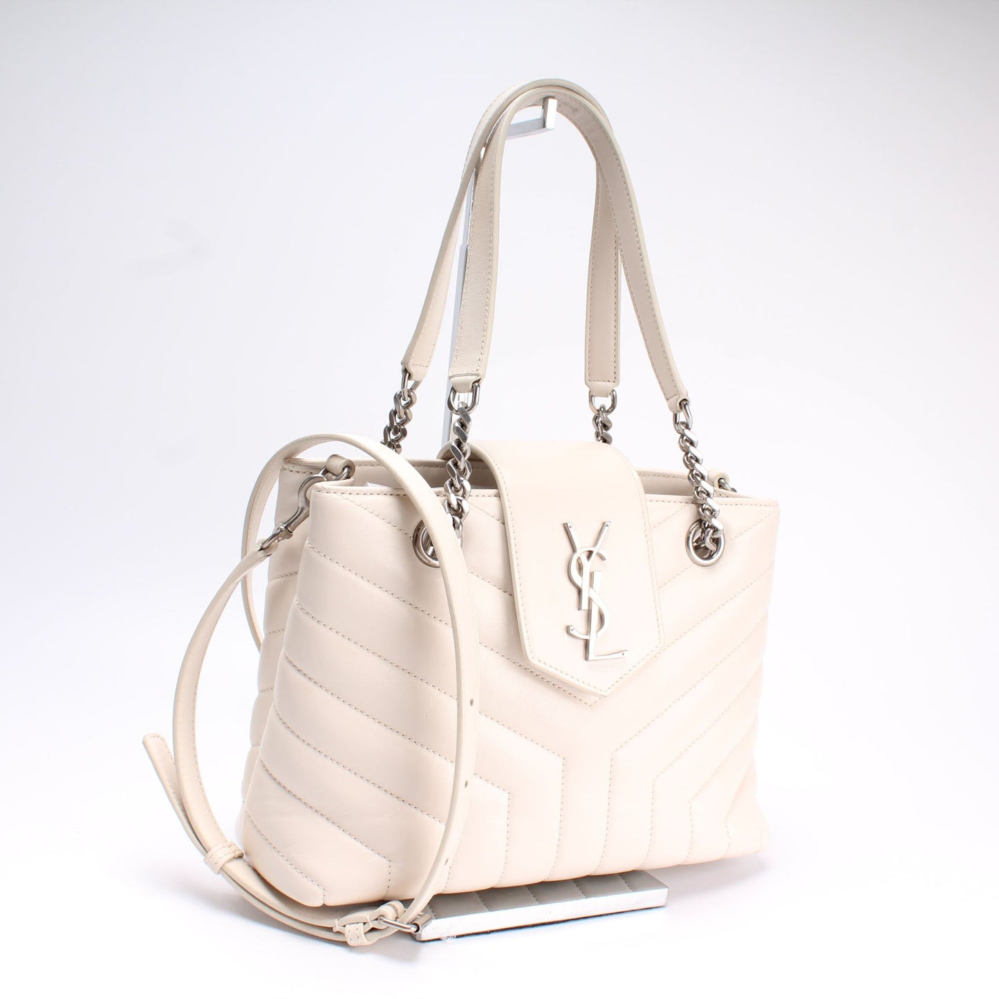 YSL Saint Laurent Saint Laurent Loulou Shopper Bag Leather Quilted Tote Bag