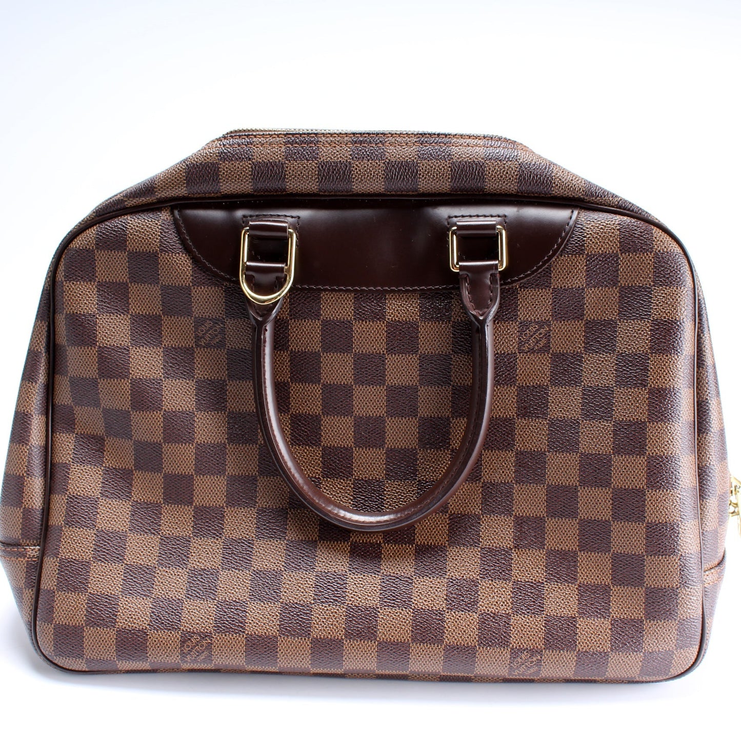 Louis Vuitton Deauville Ebene Damier Handbag Ebene 2