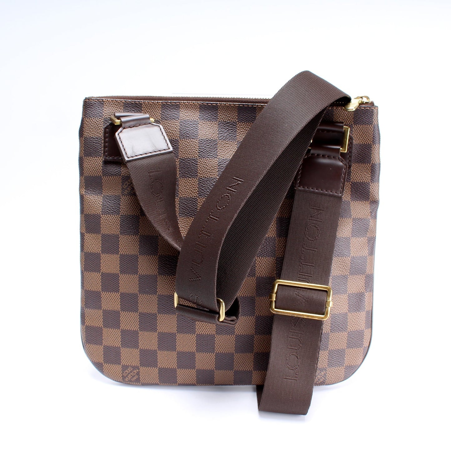 Louis Vuitton Pochette Bosphore Ebene Damier Clutch Bag Damier Ebene