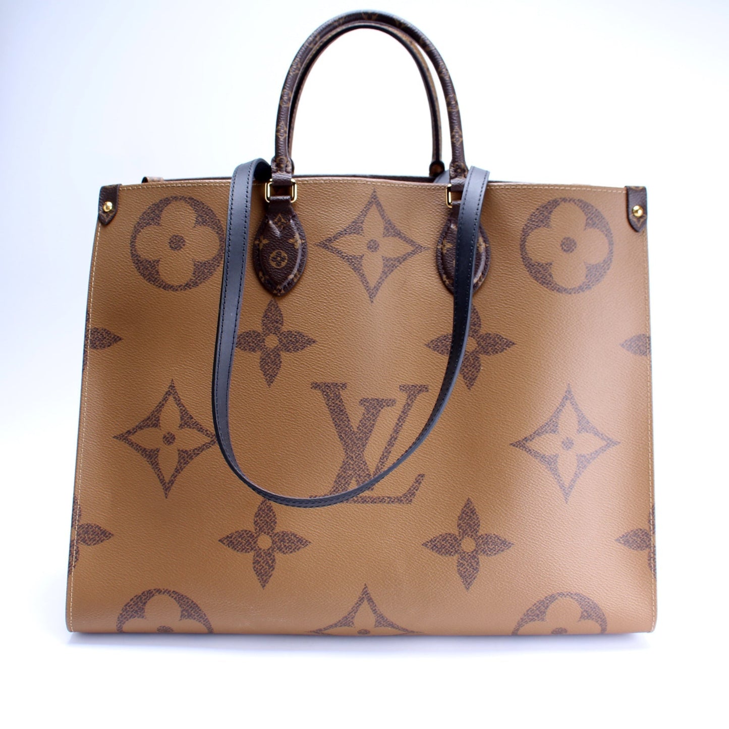 Louis Vuitton ONTHEGO GM Reverse Monogram Handbag Reverse Monogram