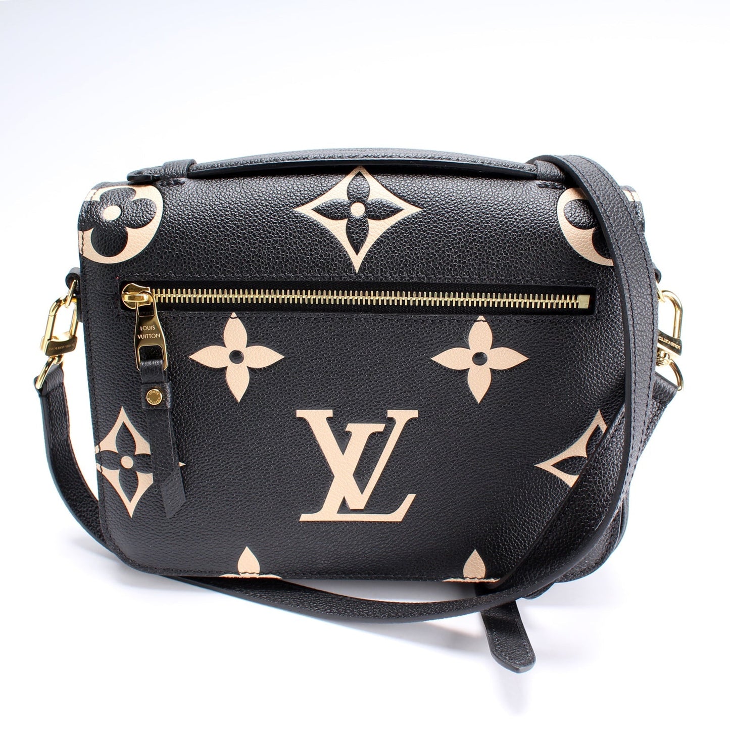 Louis Vuitton Pochette Metis Bicolor Empreinte Clutch Bag