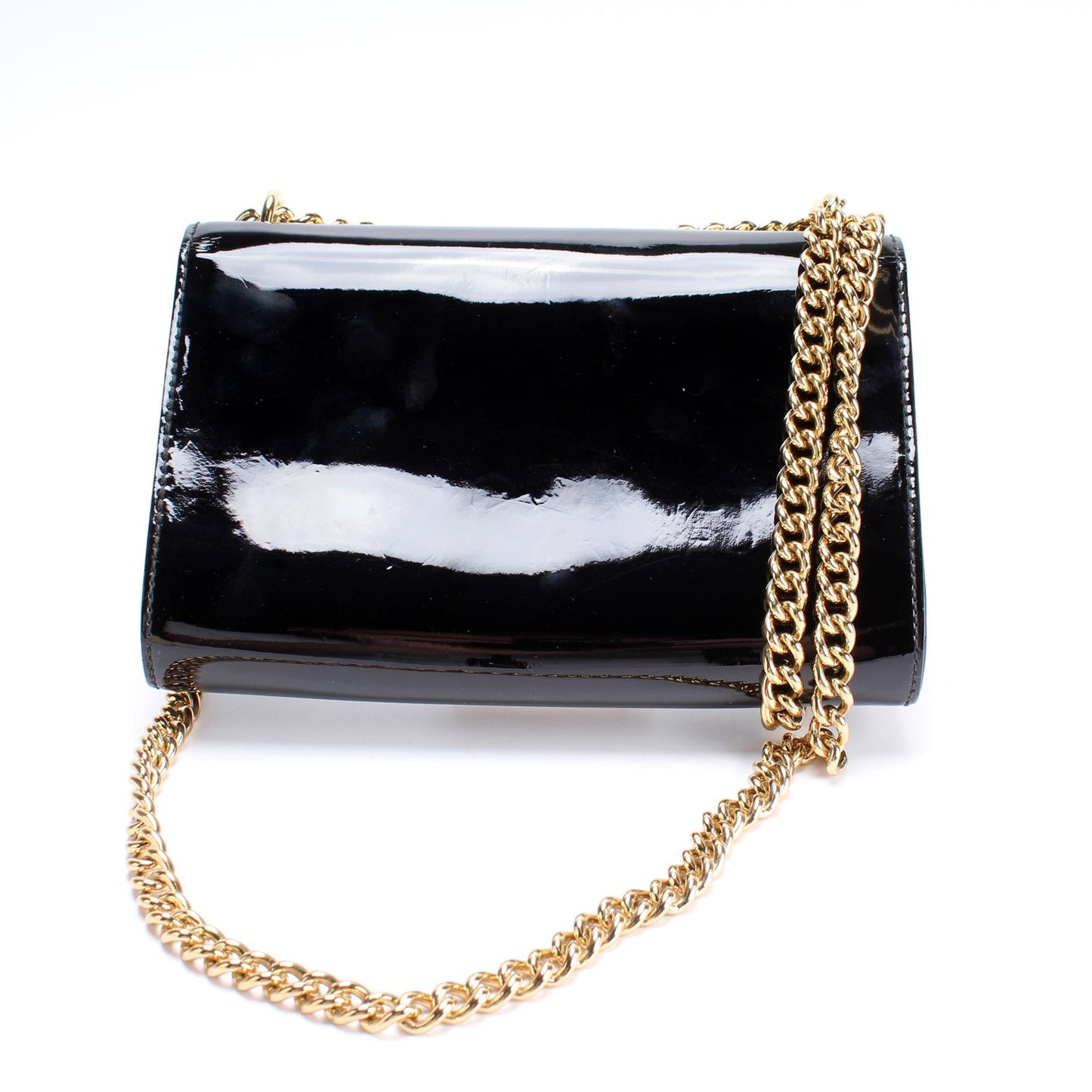 Louis Vuitton Louise MM Leather Patent Chain Handbag