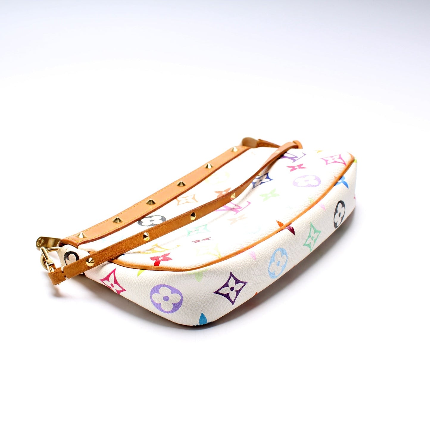 Louis Vuitton Pochette Accessoires Monogram Multicolor Clutch Bag Monogram 1