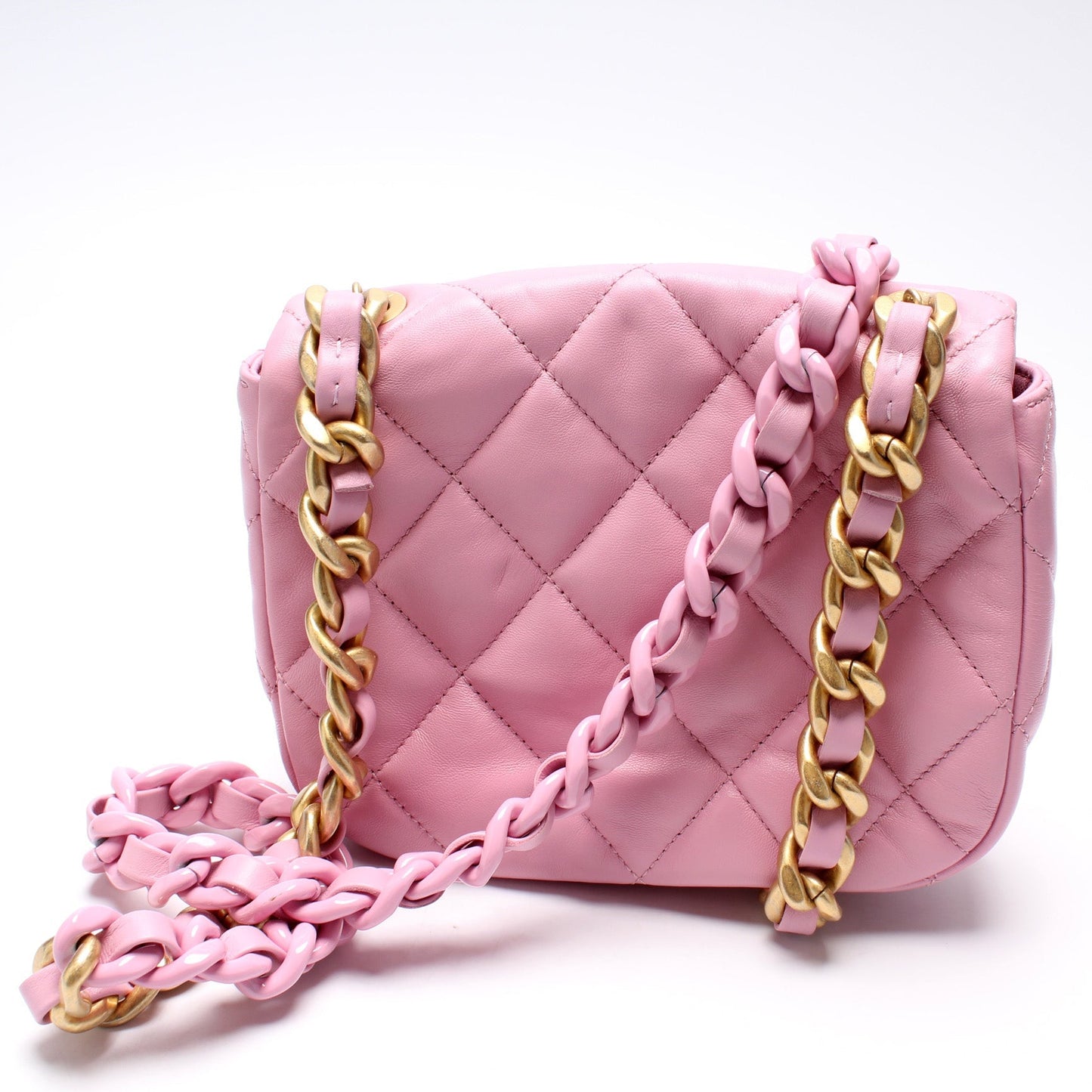 Chanel Lacquered Flap 31+M Small Handbag