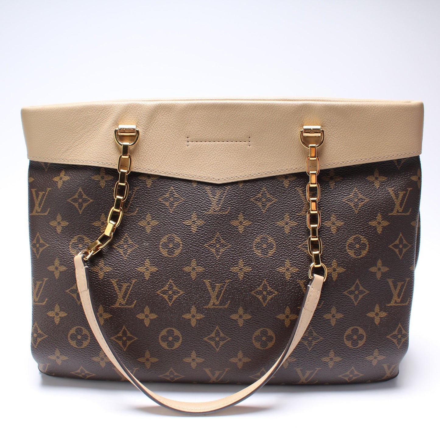 Louis Vuitton Pallas Shopper Monogram Handbag