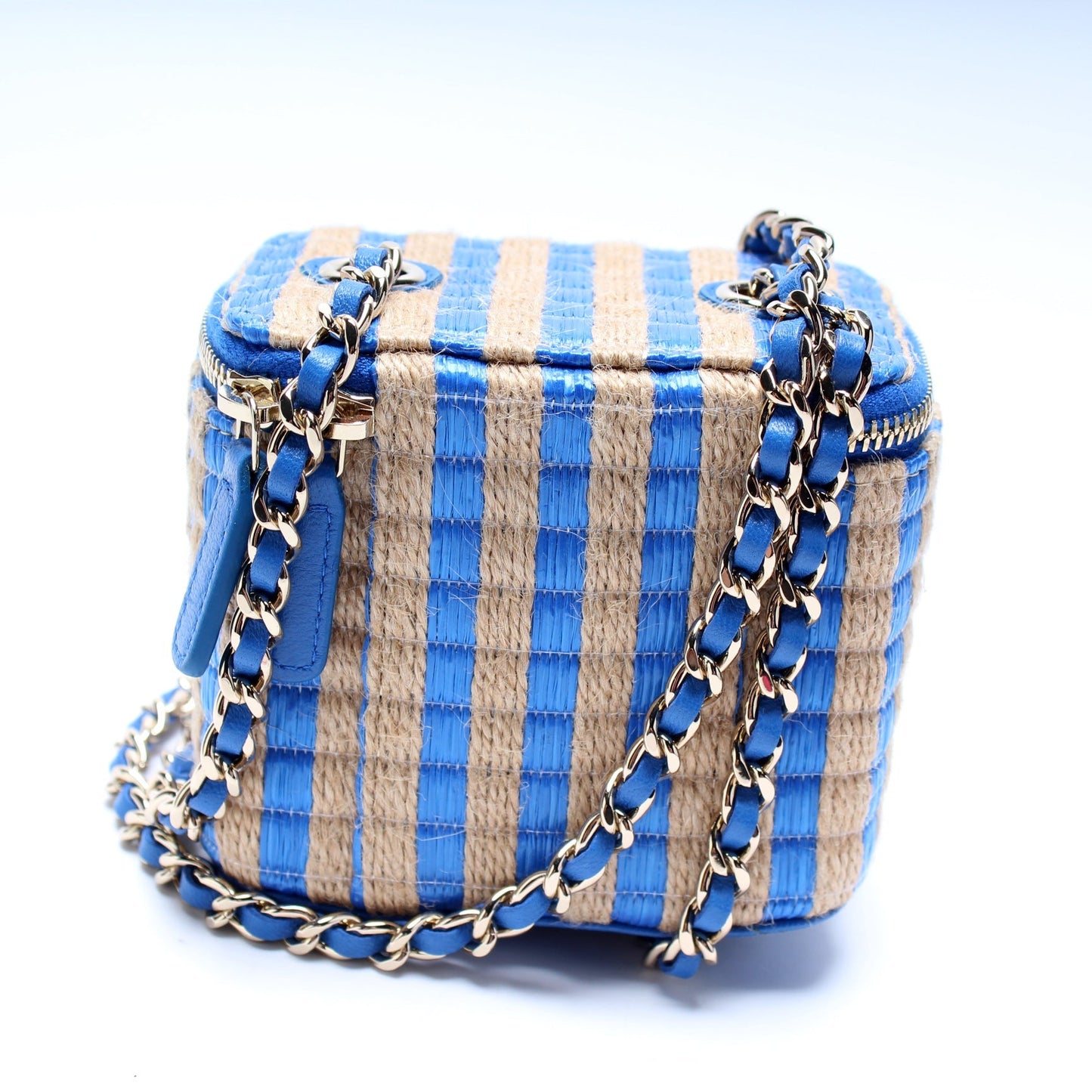Chanel Vanity Raffia 31M Mini Bag