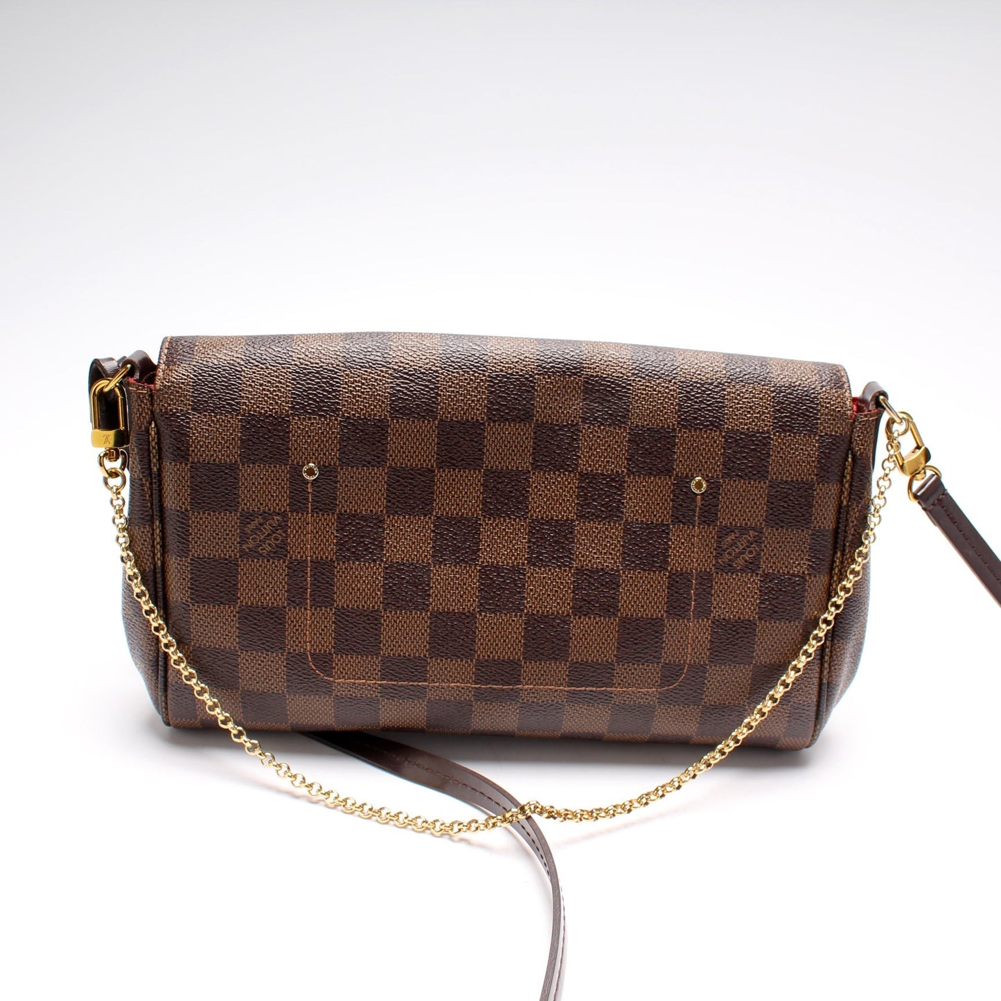 Louis Vuitton Favorite MM Ebene Damier Handbag Ebene 12