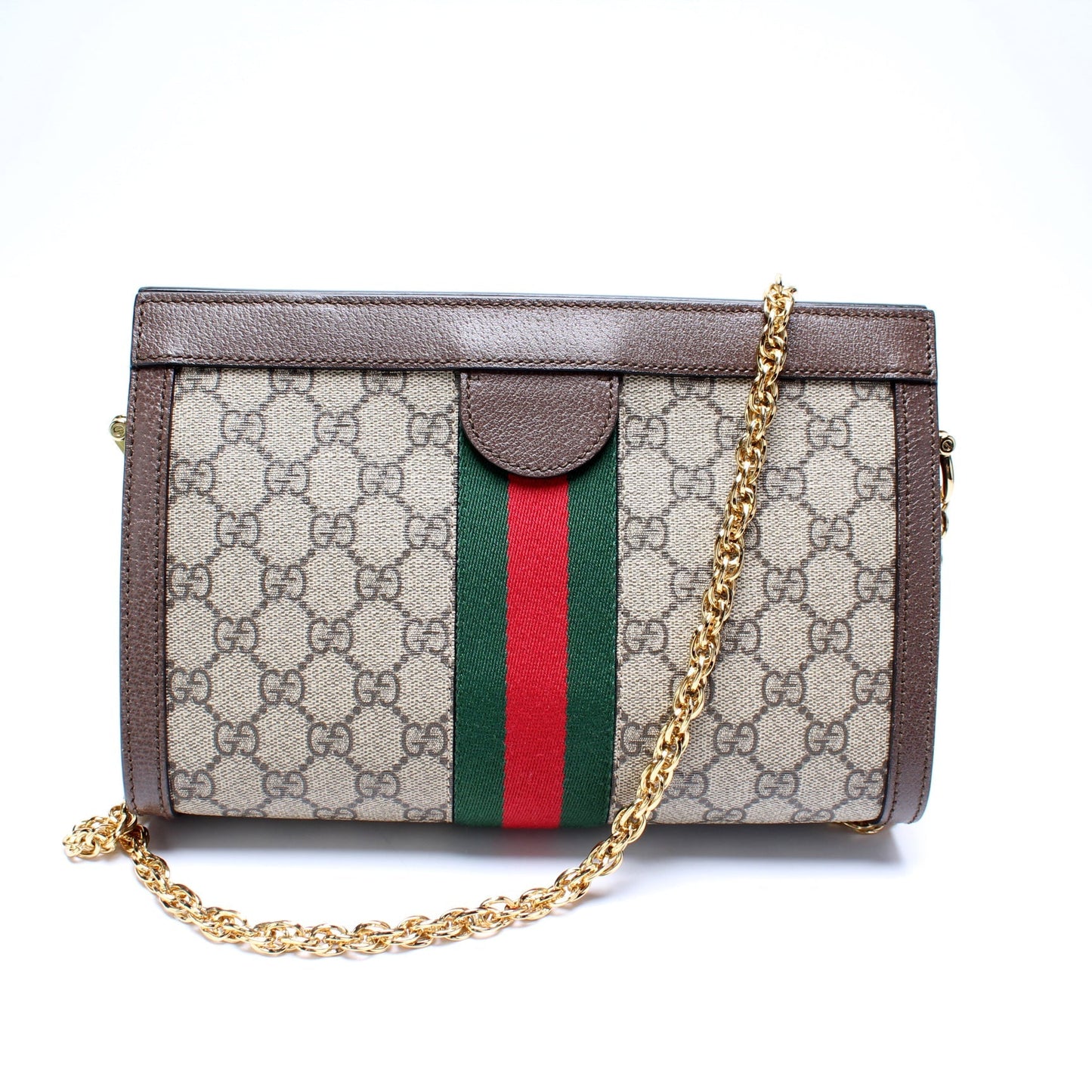 Gucci GG Supreme Ophidia Small Chain Travel Bag Chain 1