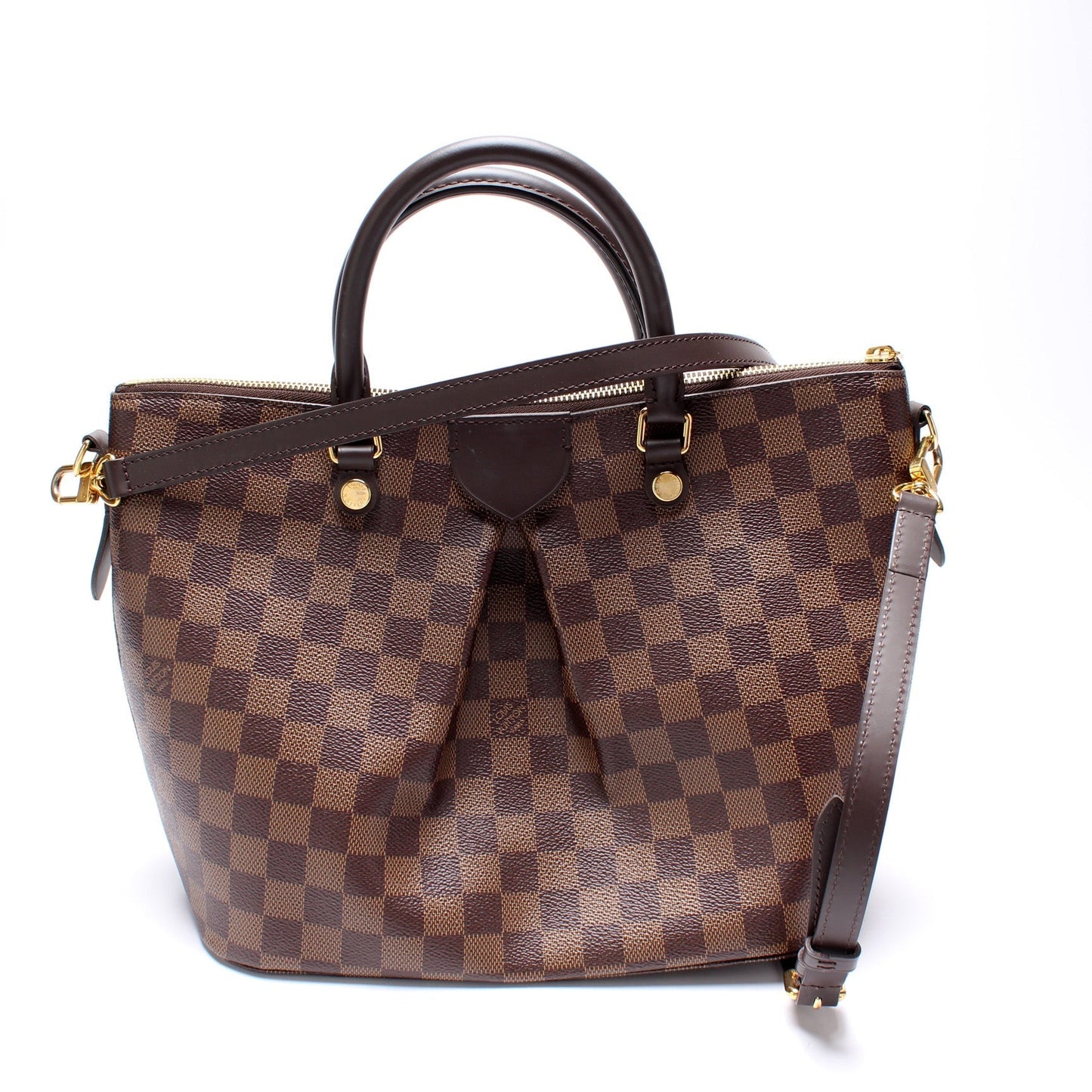 Louis Vuitton Siena Ebene MM Damier Handbag Damier Ebene