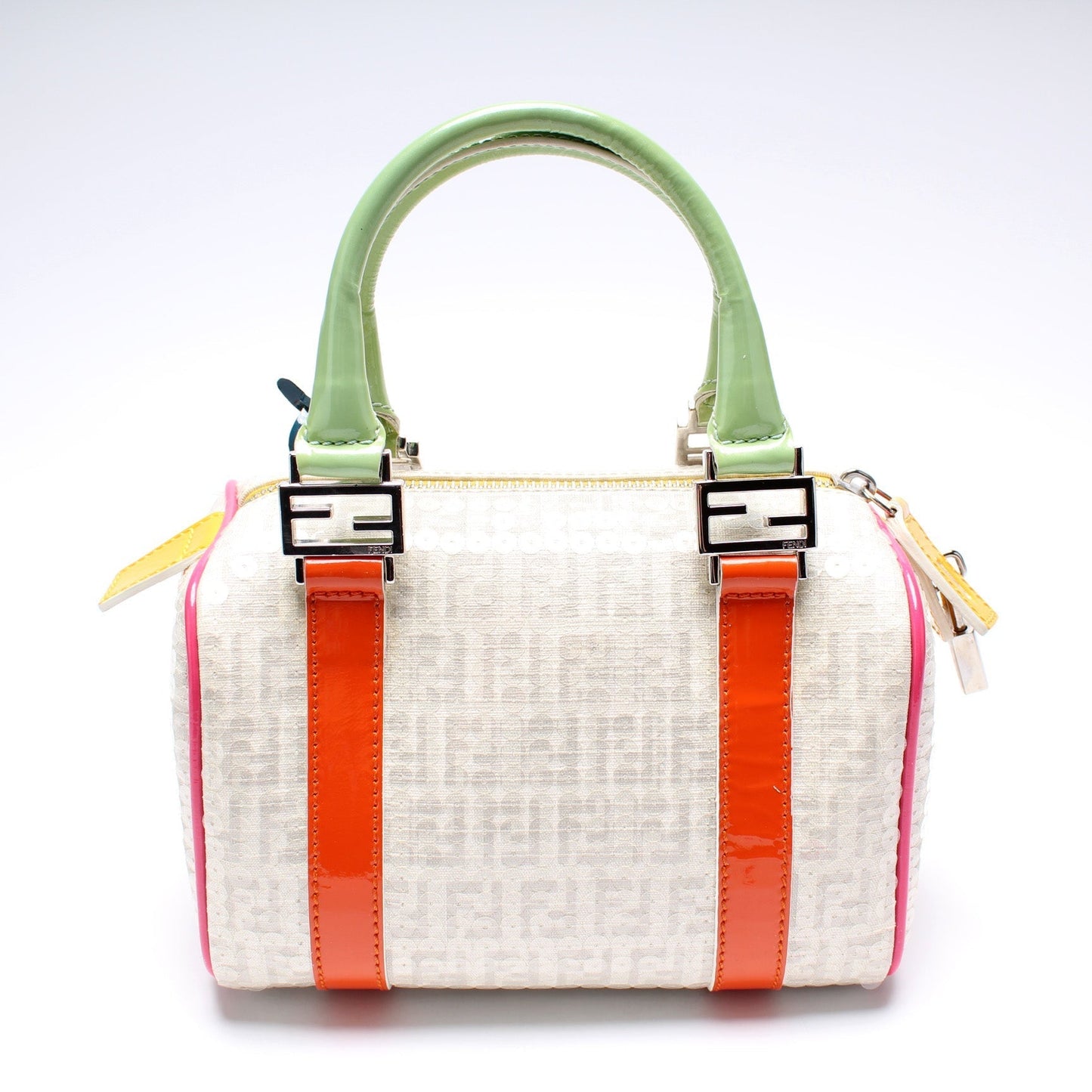 Fendi Sequin Boston Bag Mini Travel Bag