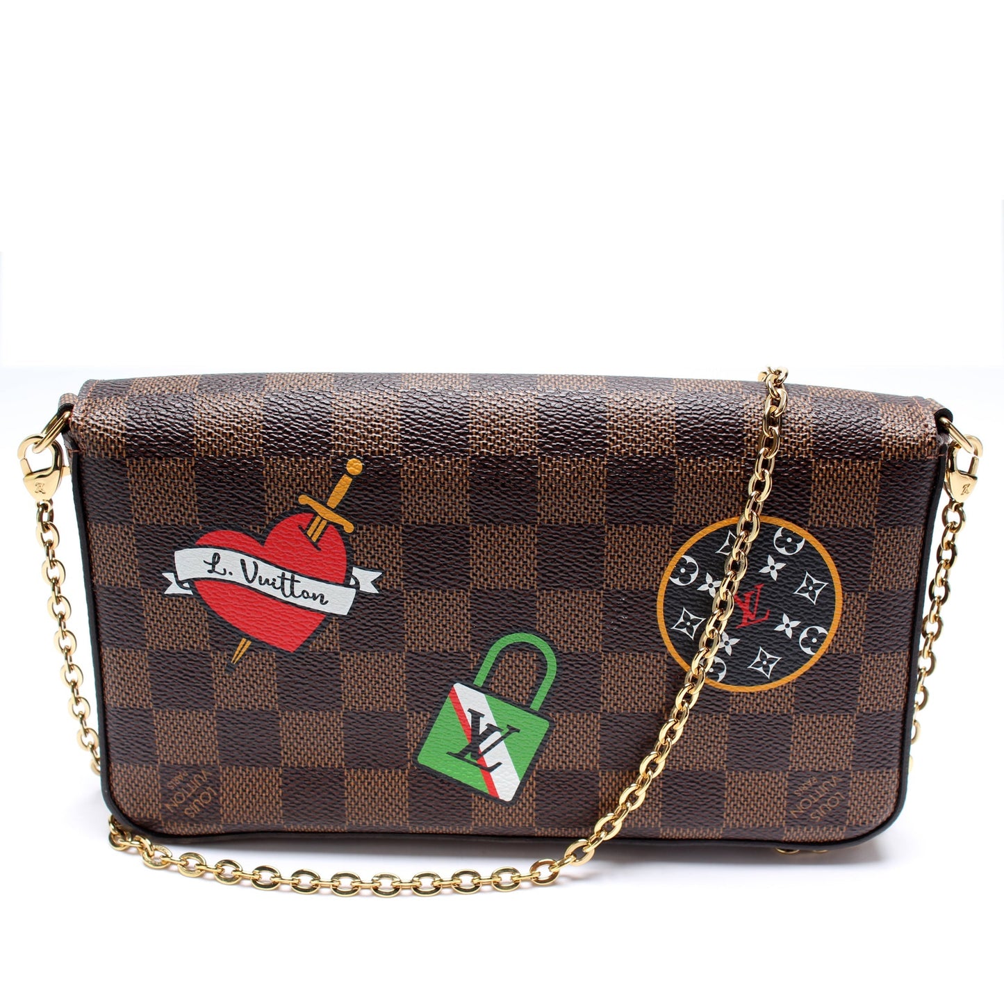 Louis Vuitton Pochette Felicie World Tour Clutch Bag