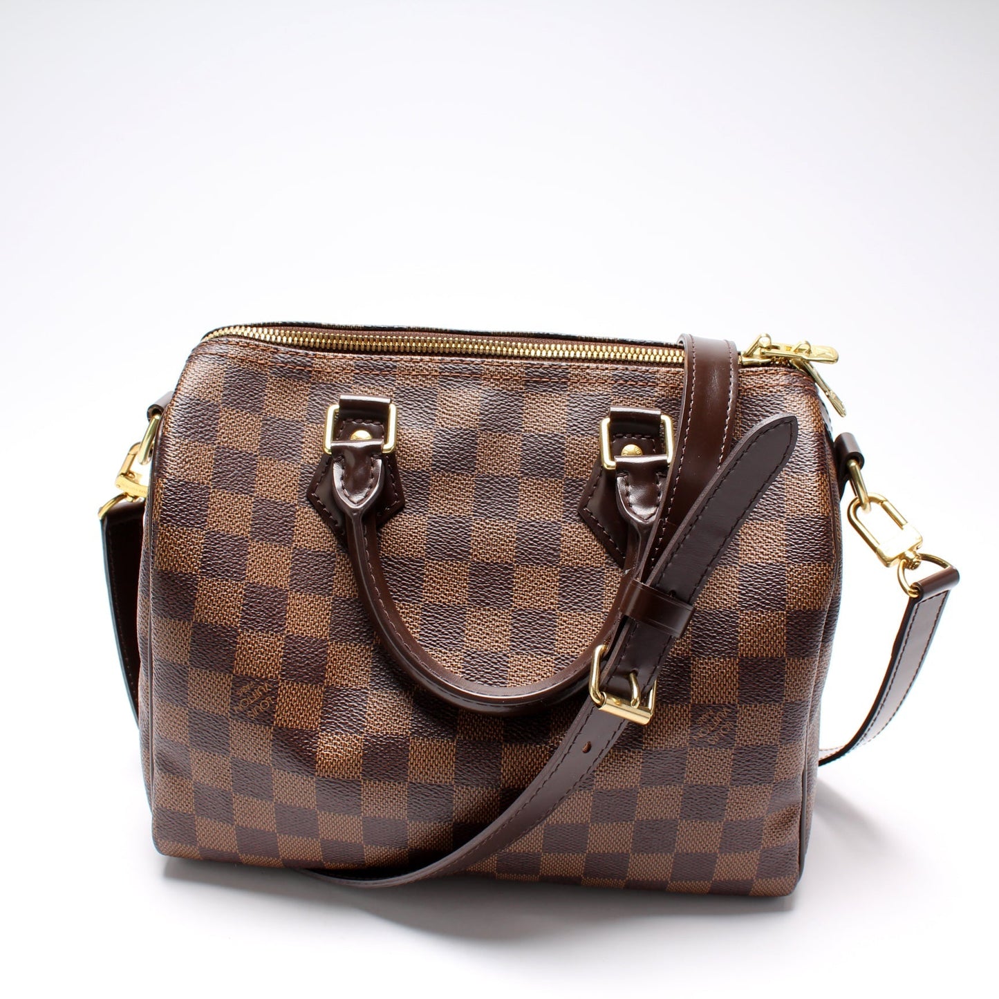 Louis Vuitton Speedy 25 Bandouliere Ebene Damier Handbag Ebene 2
