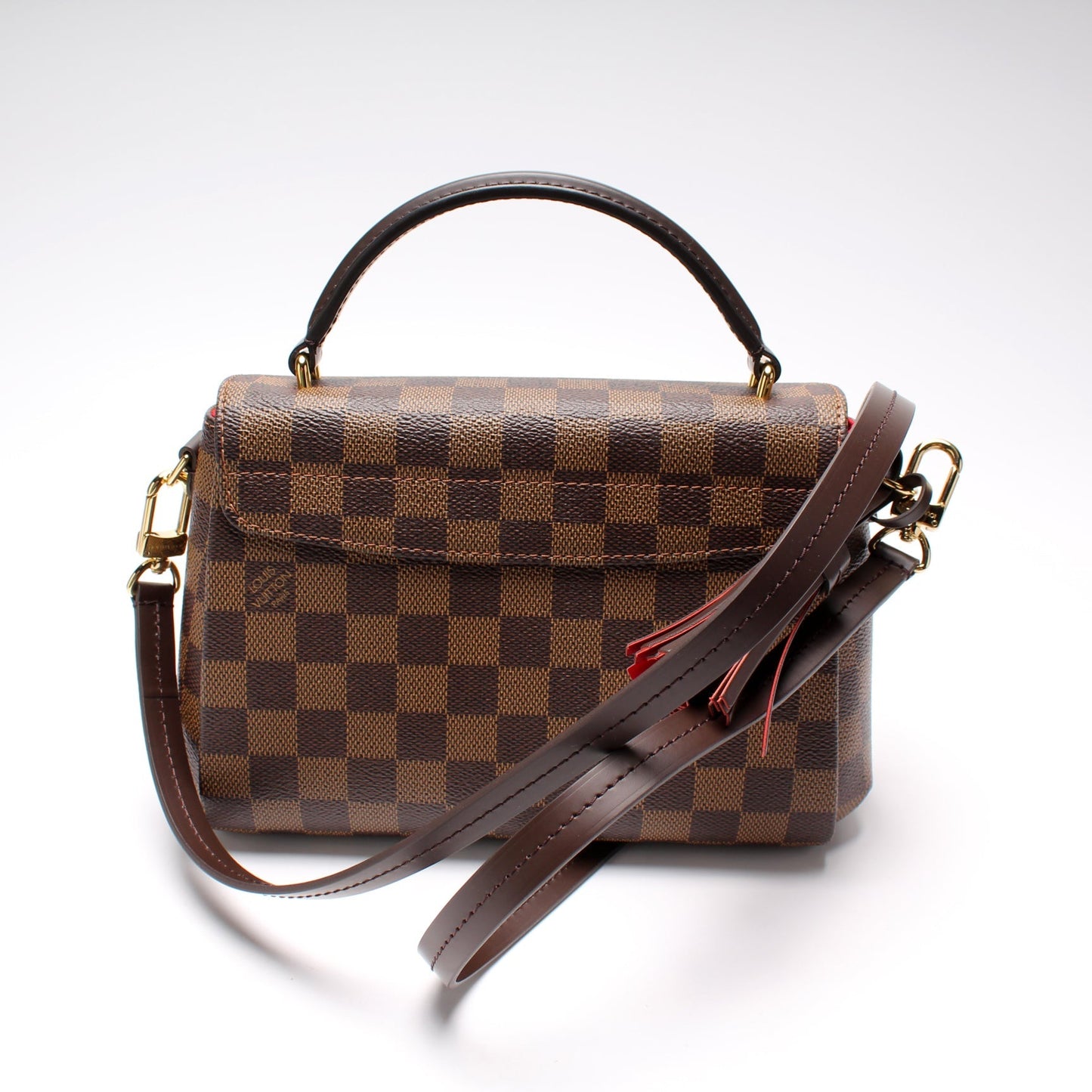 Louis Vuitton Croisette Ebene Damier Handbag Ebene 7
