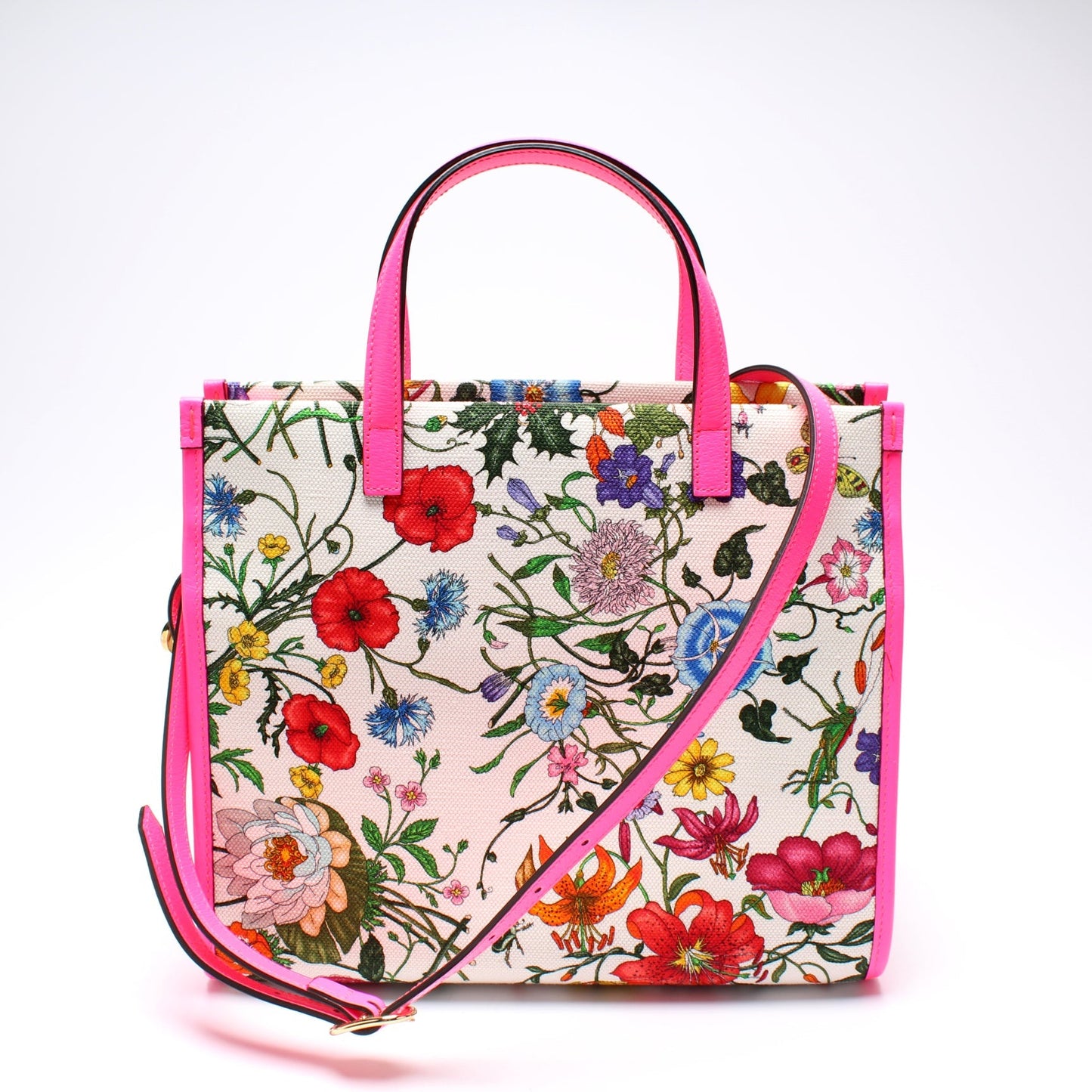 Gucci Flora Canvas Medium Tote Bag Medium 3