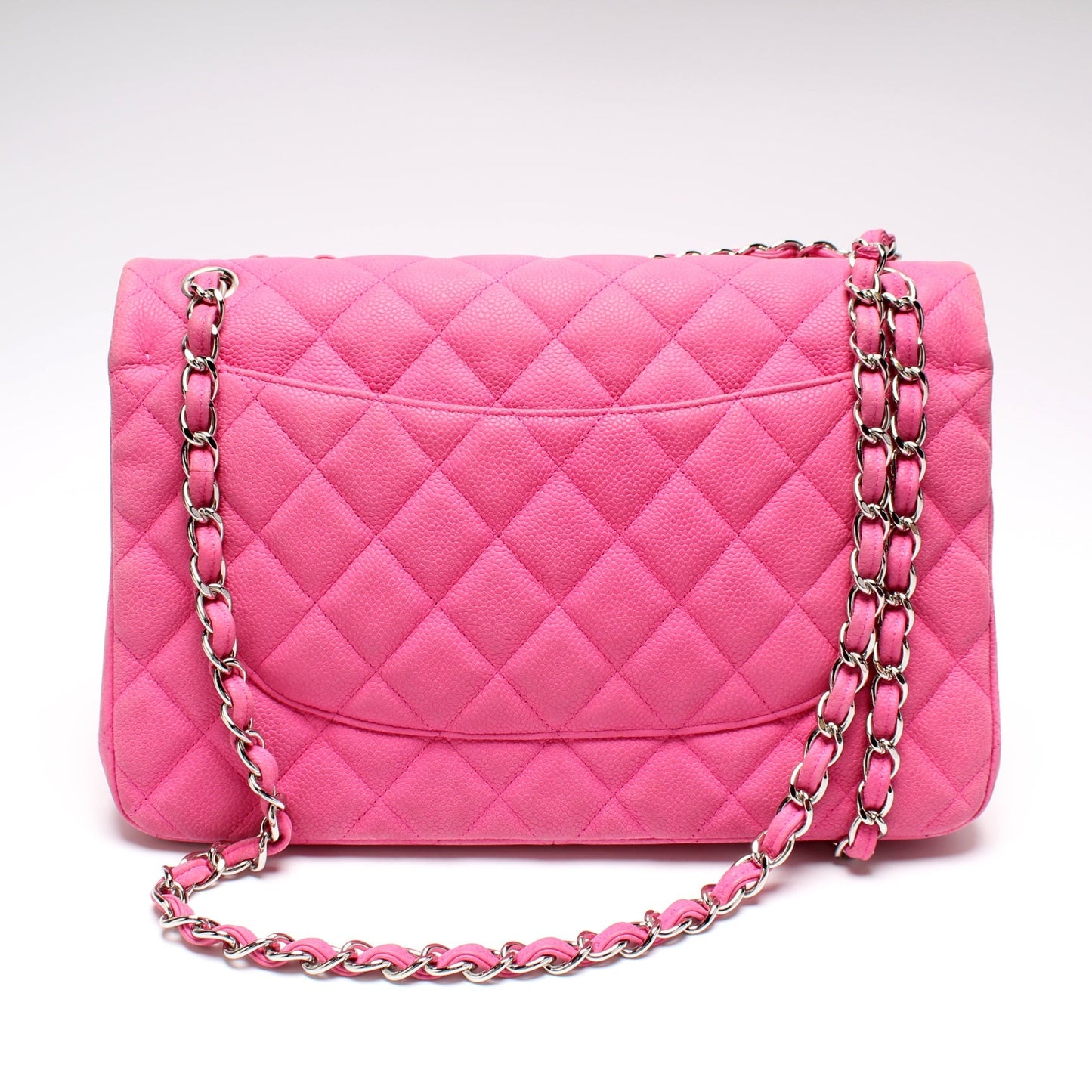 Chanel Classic Flap Jumbo Caviar 18M Handbag 18M 1