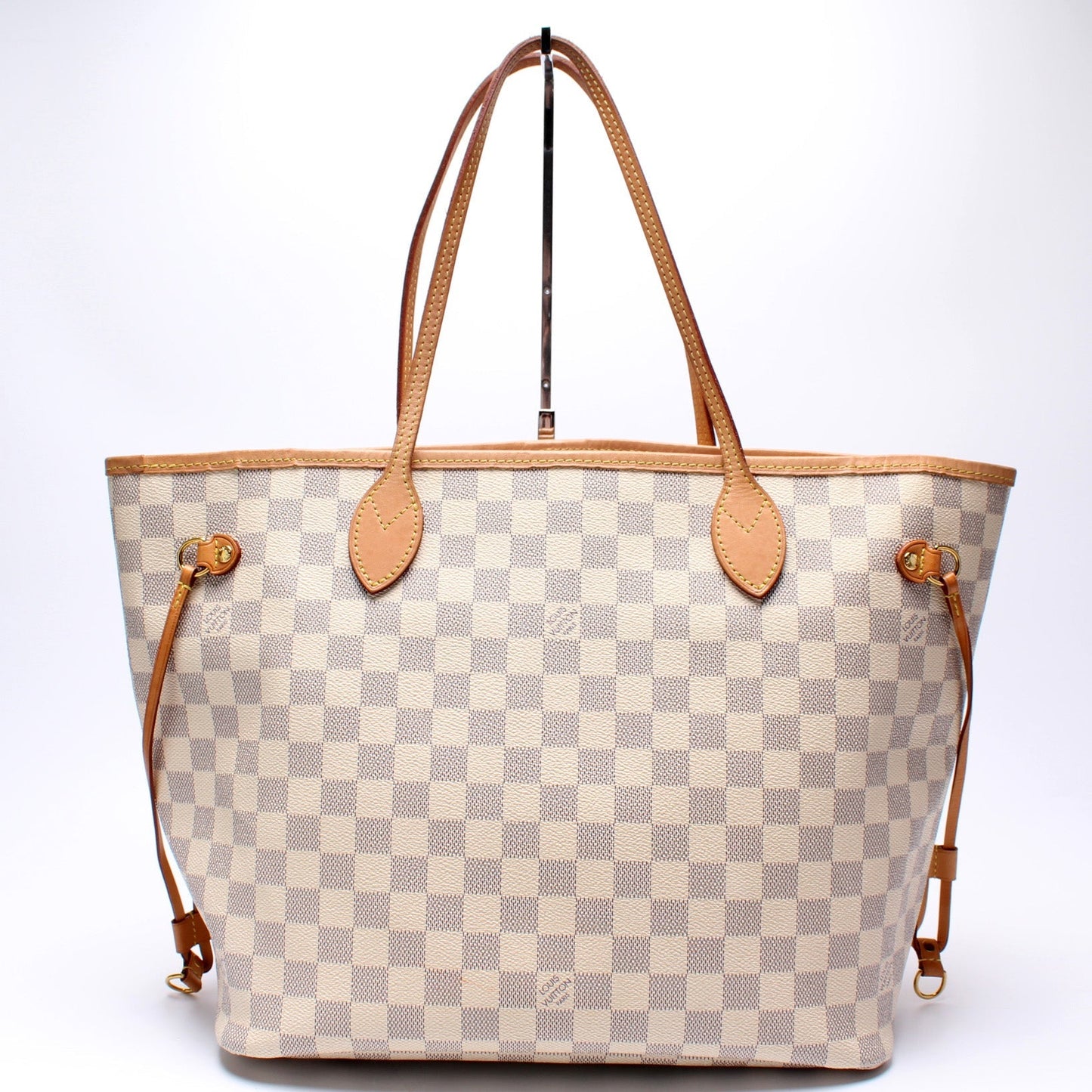 Louis Vuitton Neverfull MM Azur Damier Tote Bag Azur 12