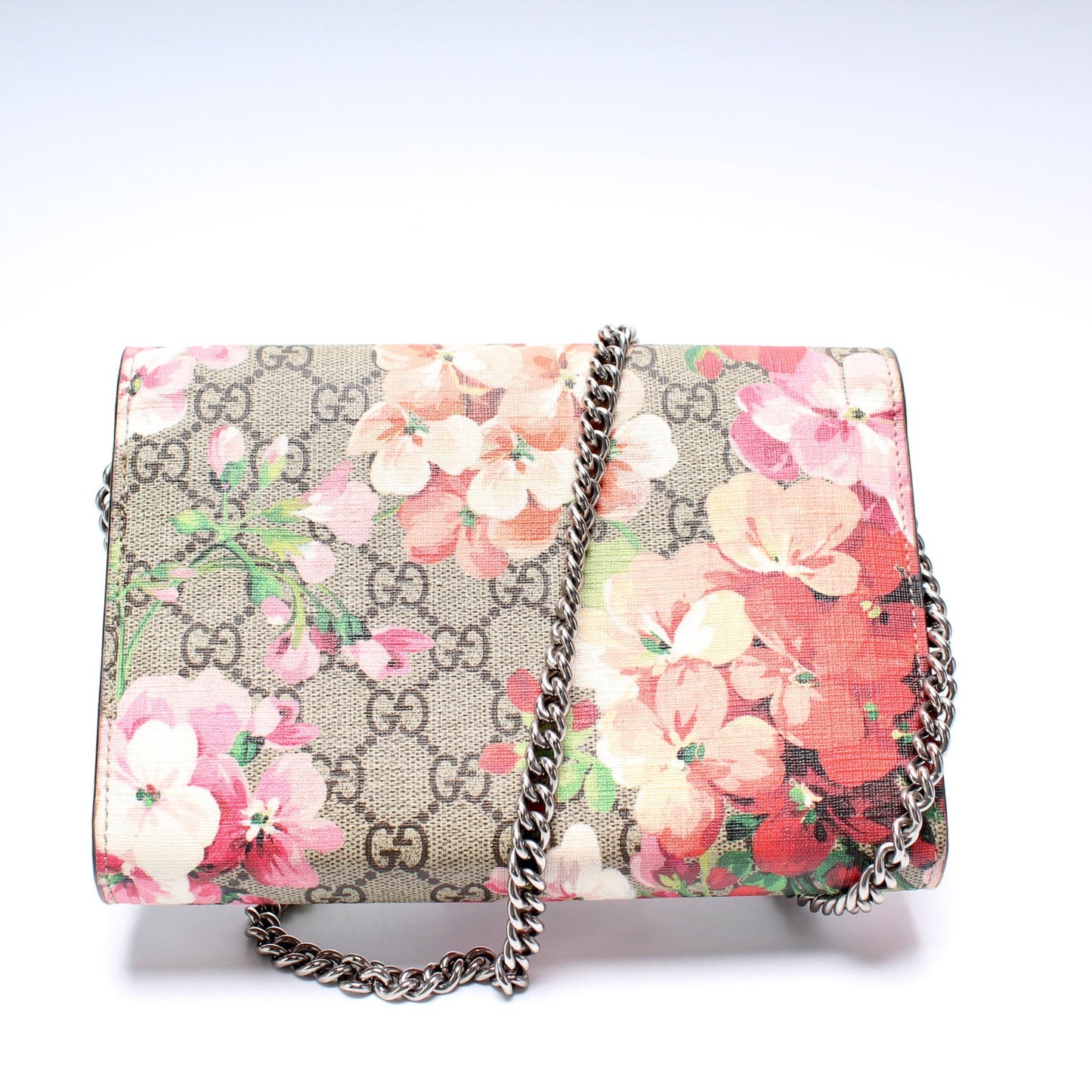 Gucci Dionysus GG Blooms Mini Wallet Case