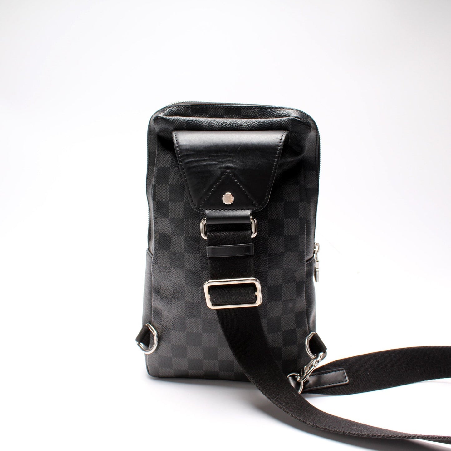 Louis Vuitton Avenue Sling Graphite Damier Crossbody Bag Graphite 9