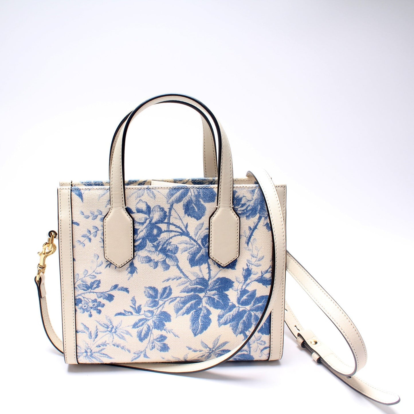 Gucci Ribbon Floral Small Tote Bag